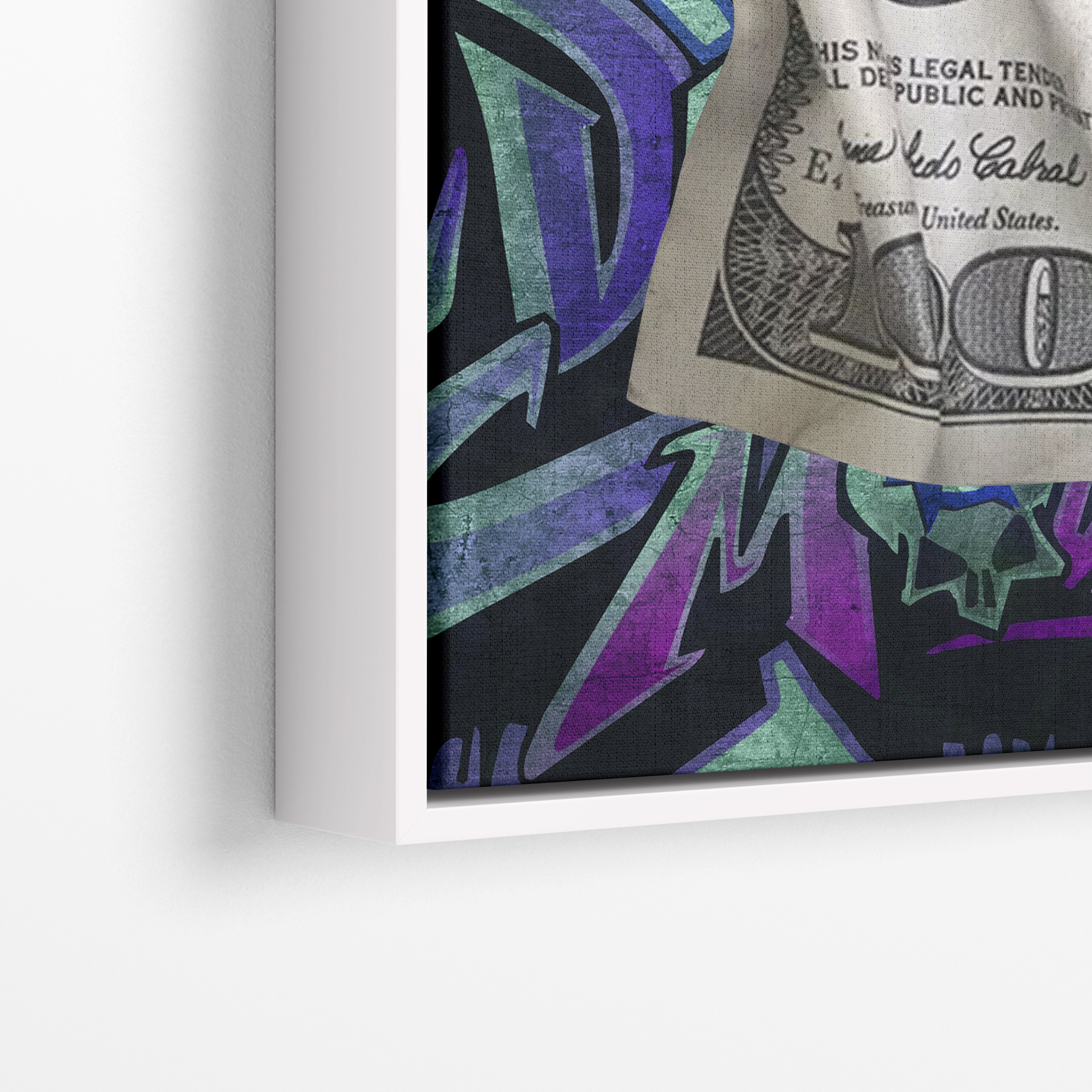 Сrumpled dollar