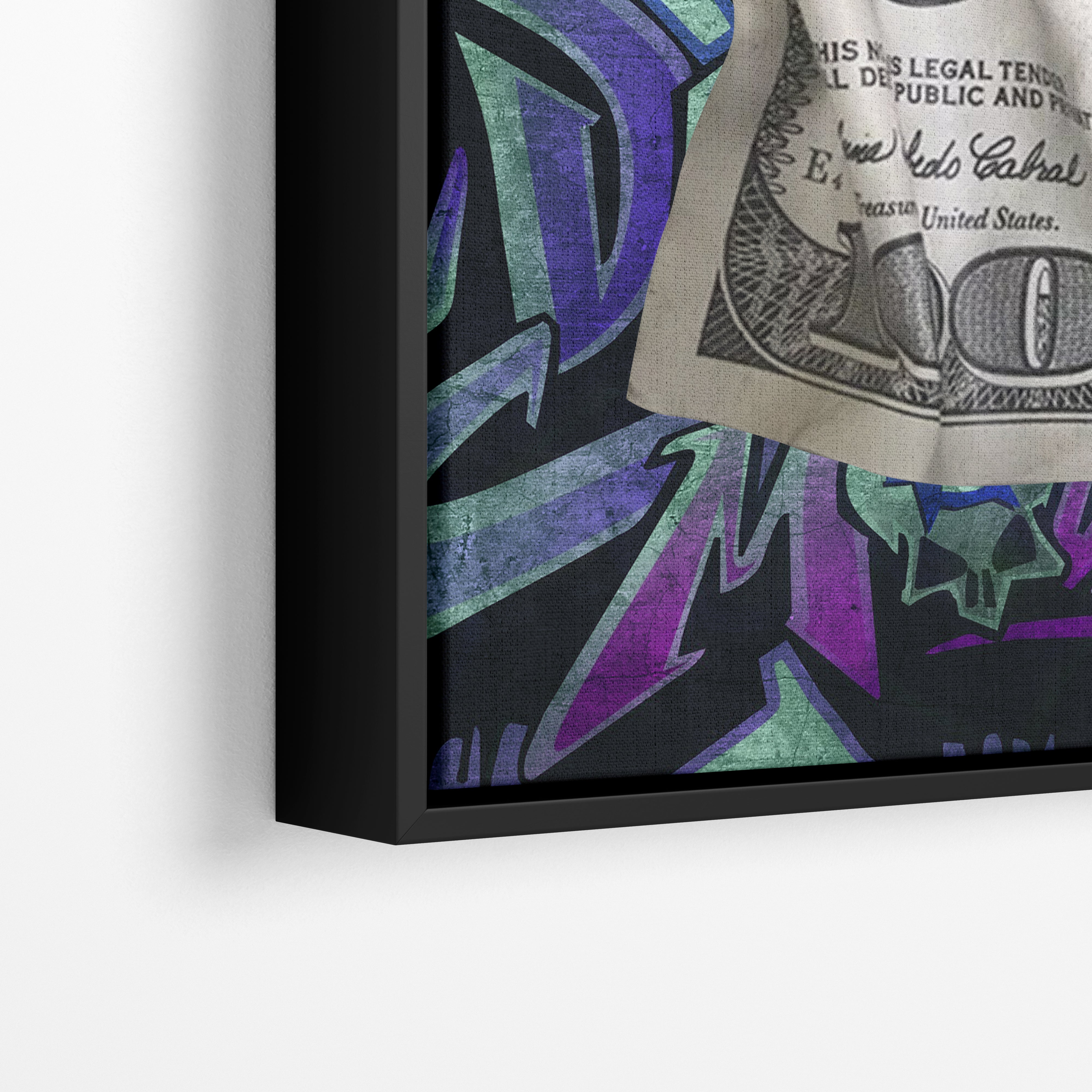 Сrumpled dollar