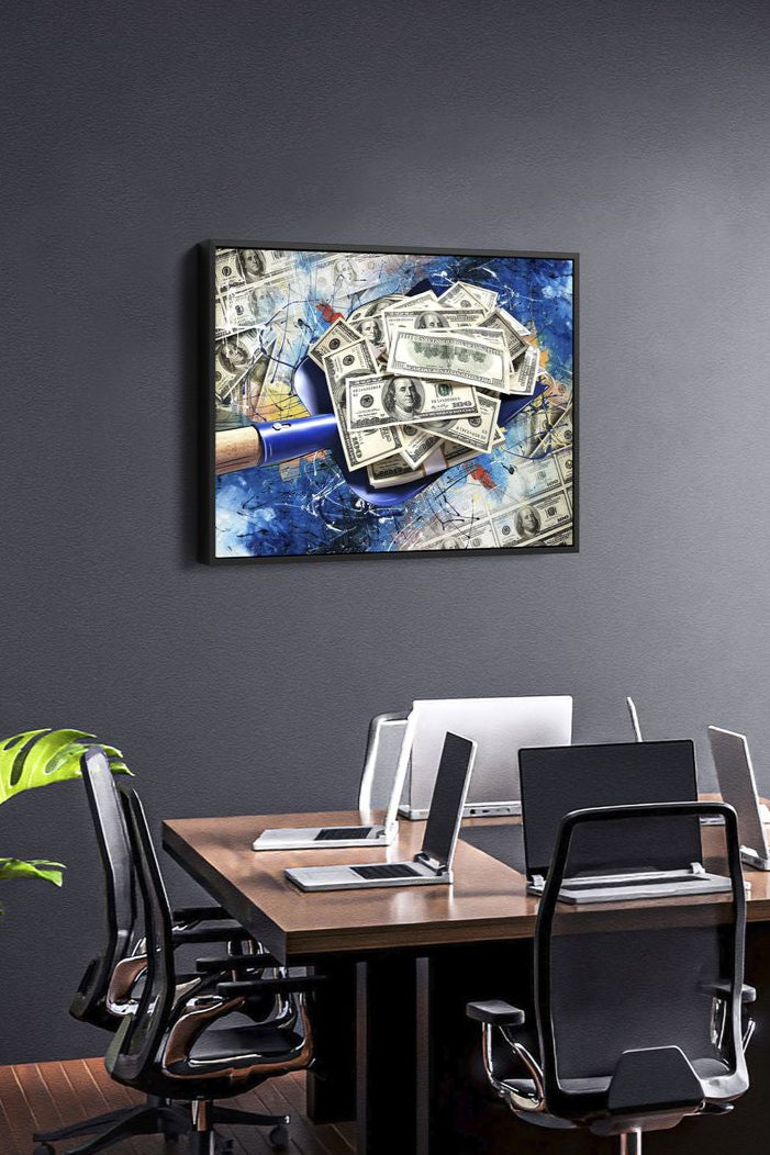 Money shovel