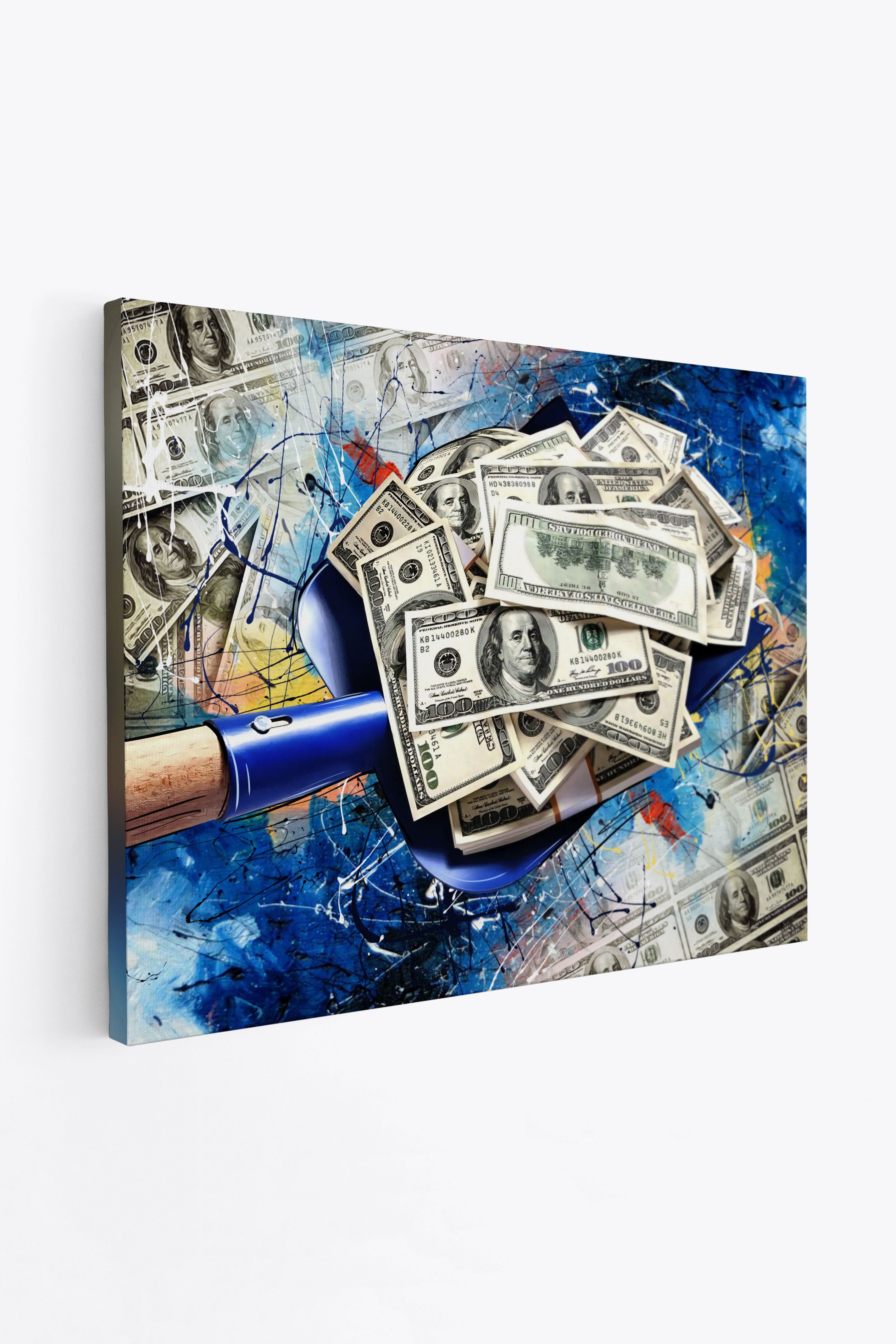 Money shovel