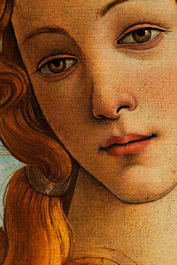 Sandro Botticelli - The Birth of Venus. Classic wall art, Venus portrait print, Famous art, Gallery wrapped, Botticelli