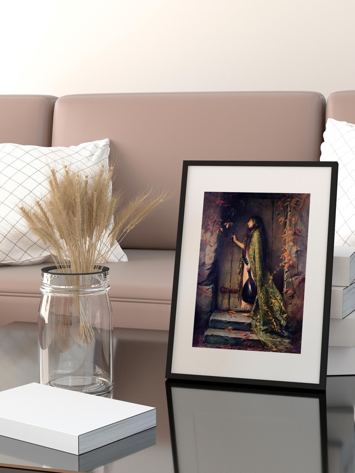 Albert-Joseph Penot - La Petite Cigale. Extravagant art print, Kitchen decor, Sensual poster, Famous art, Canvas paintin
