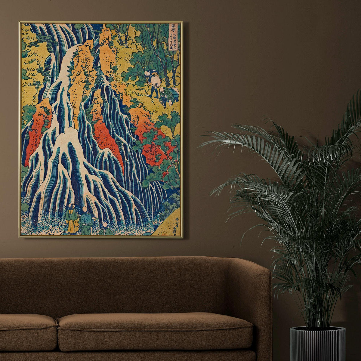 Katsushika Hokusai - A Tour of the Waterfalls of the Provinces. Japanese woodblock print, Japanese home decor, Famous ar