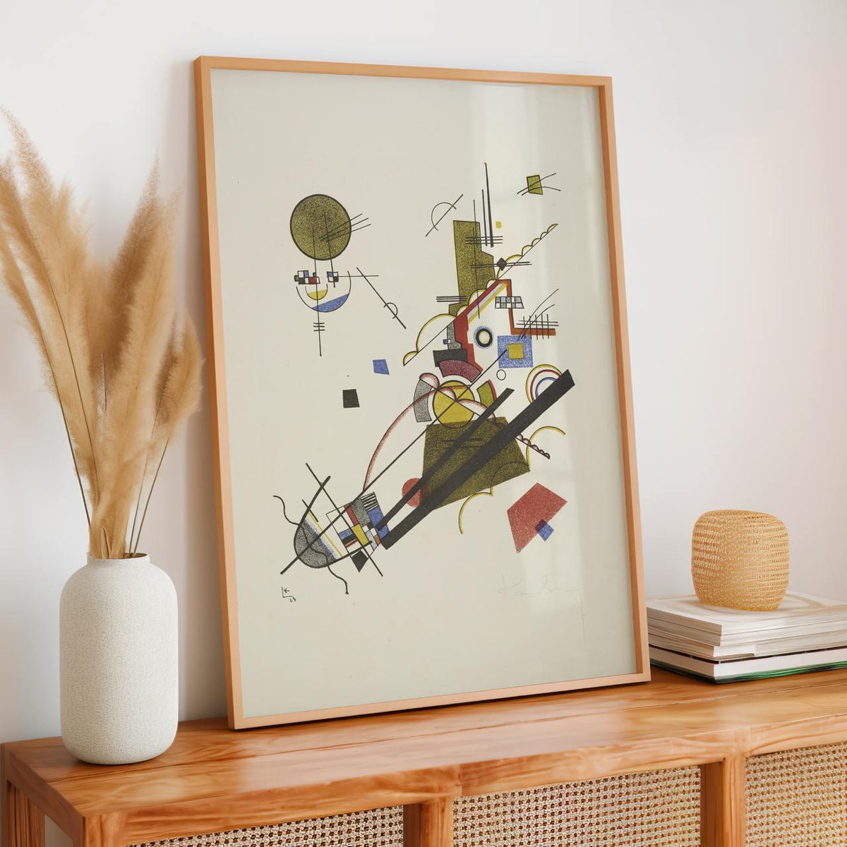 Wassily Kandinsky – Joyous Ascent, from the Masters Portfolio of the Staatliches Bauhaus, 1923 – Art Print, Canvas Wall