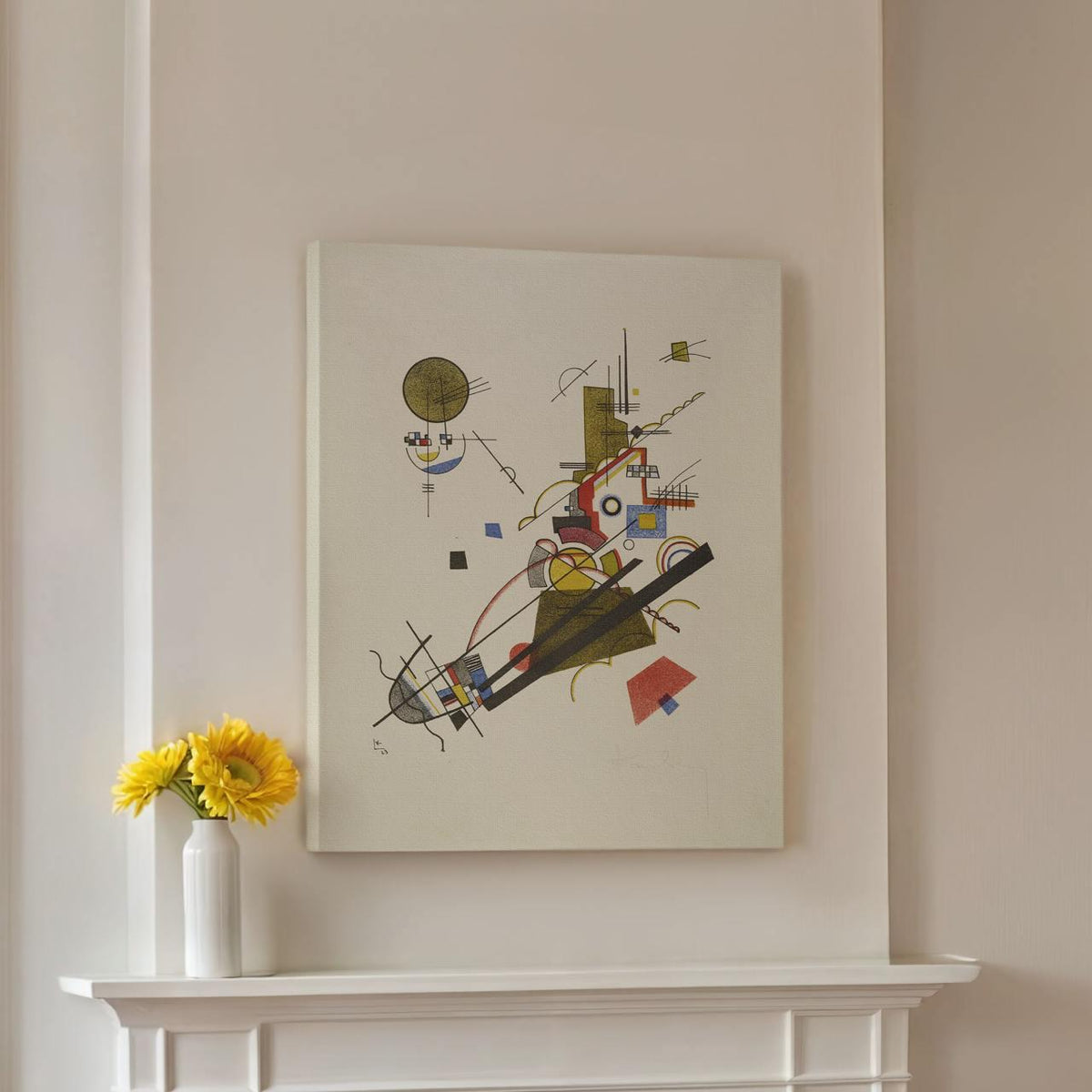 Wassily Kandinsky – Joyous Ascent, from the Masters Portfolio of the Staatliches Bauhaus, 1923 – Art Print, Canvas Wall