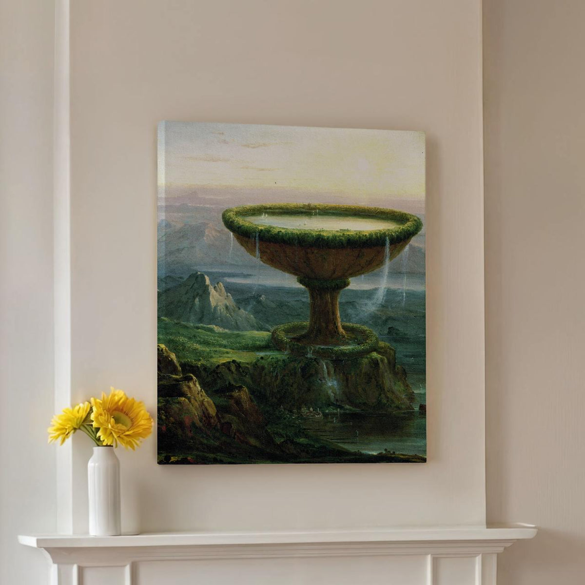 Thomas Cole, Der Pokal des Riesen 1833 - Oversized Canvas Wall Art Print, Office Decor, Gallery Wall Art