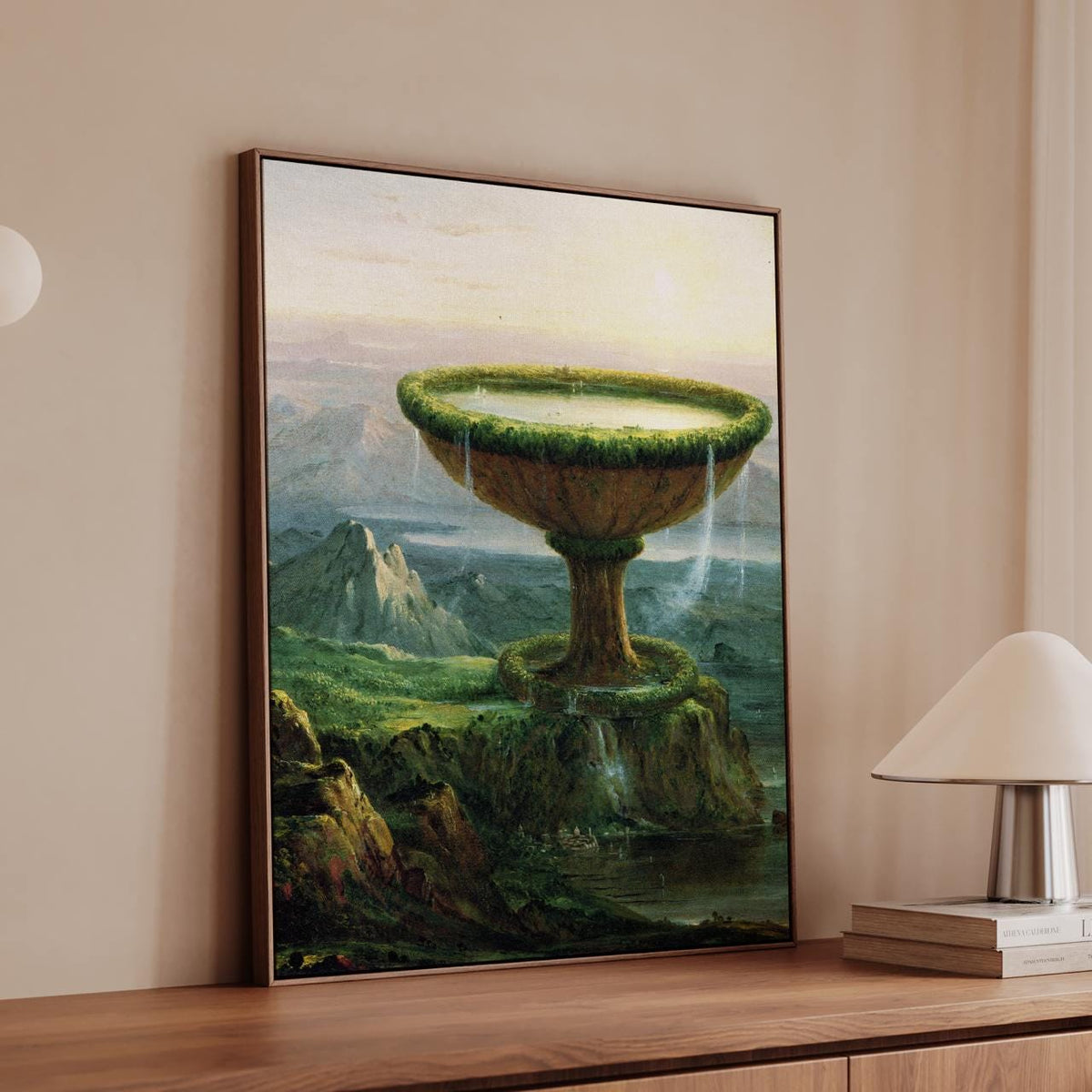 Thomas Cole, Der Pokal des Riesen 1833 - Oversized Canvas Wall Art Print, Office Decor, Gallery Wall Art