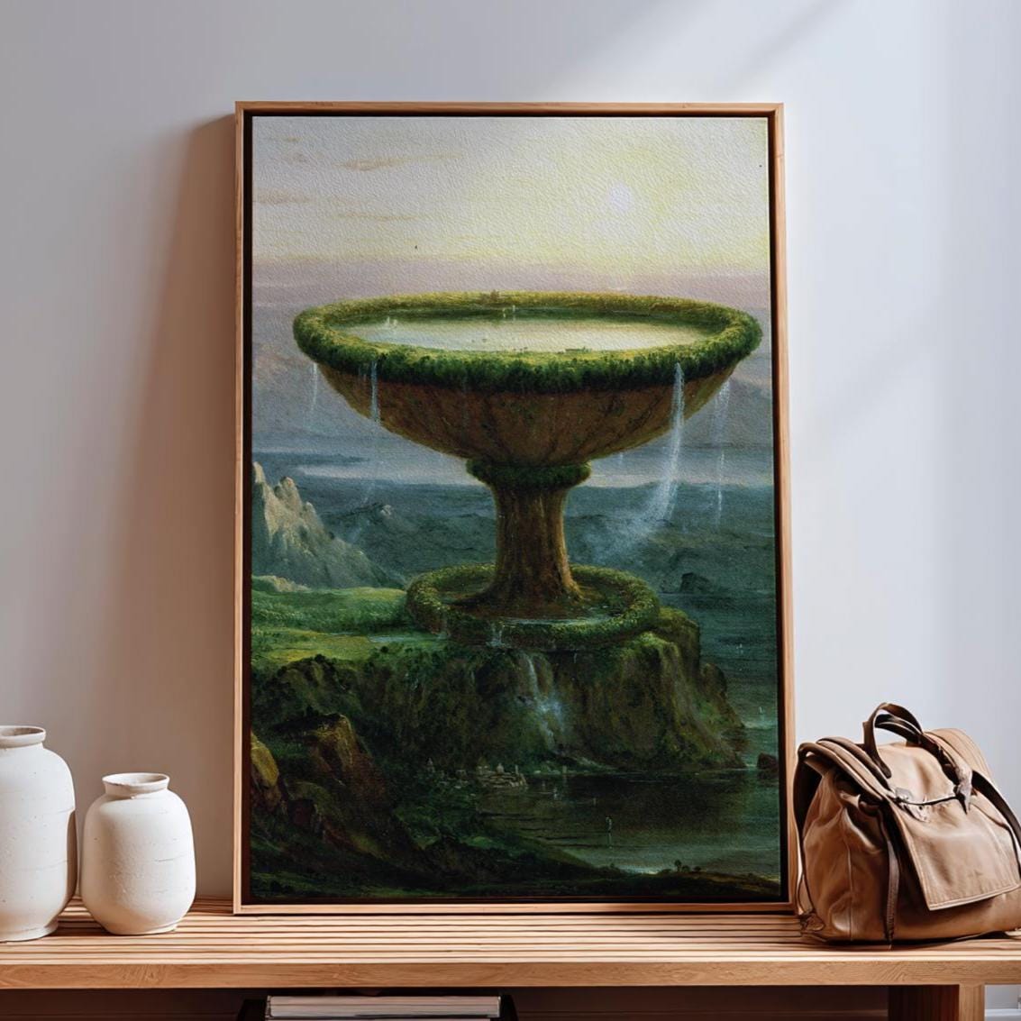 Thomas Cole, Der Pokal des Riesen 1833 - Oversized Canvas Wall Art Print, Office Decor, Gallery Wall Art