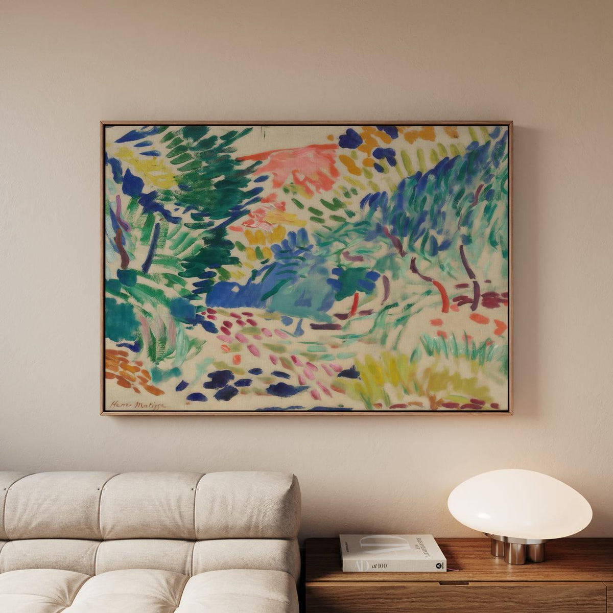 Henri Matisse, Landscape at Collioure (1905) - Fauvist Landscape Print, French Seascape Wall Decor, Contemporary Art