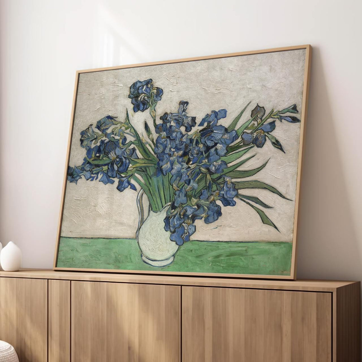 Vincent van Gogh, Vase with Irises - Fine Art Print, Museum Style Art, European Fine Art, Timeless Wall Art, Canvas Wall