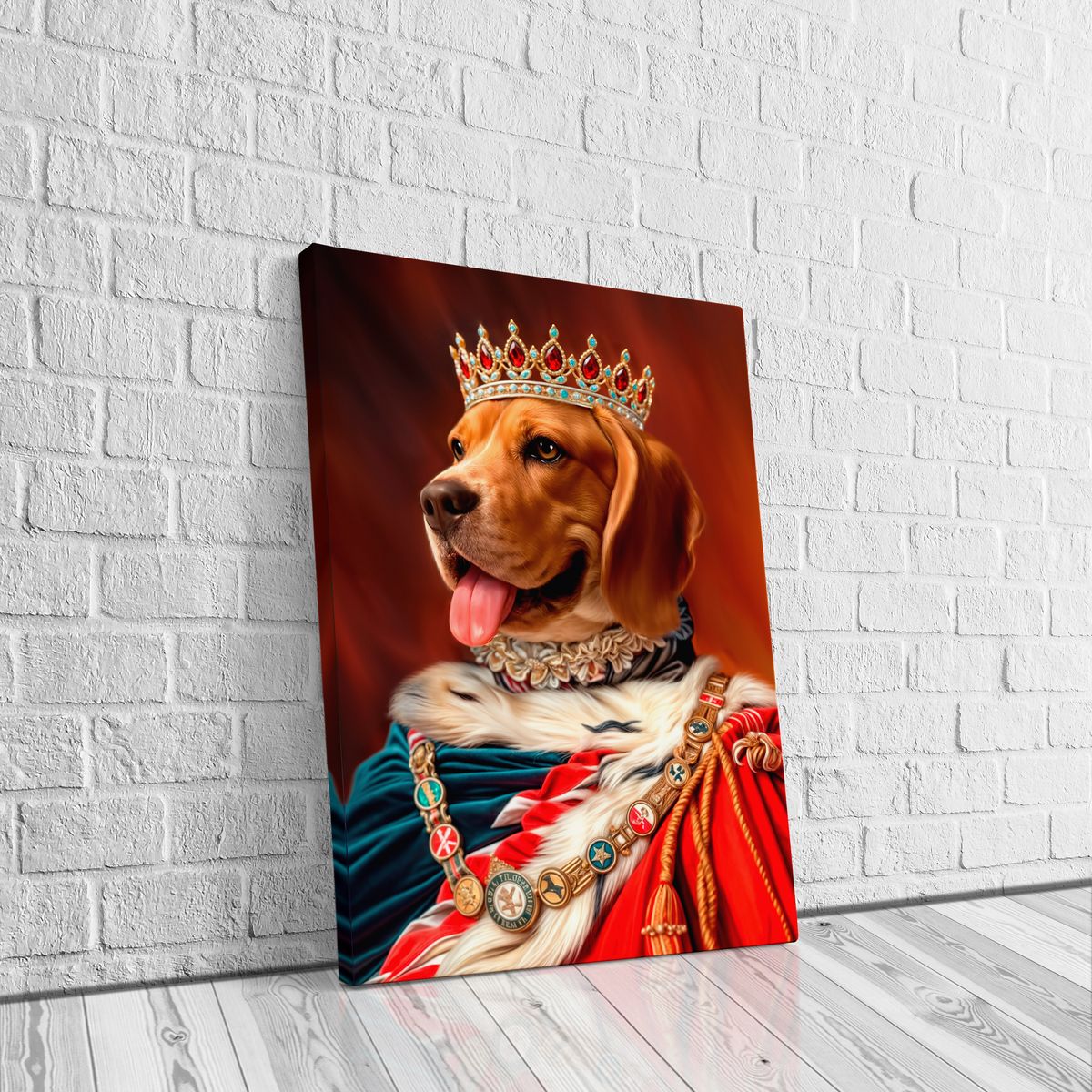 Custom Royal Pet Portrait | Personalized Gift