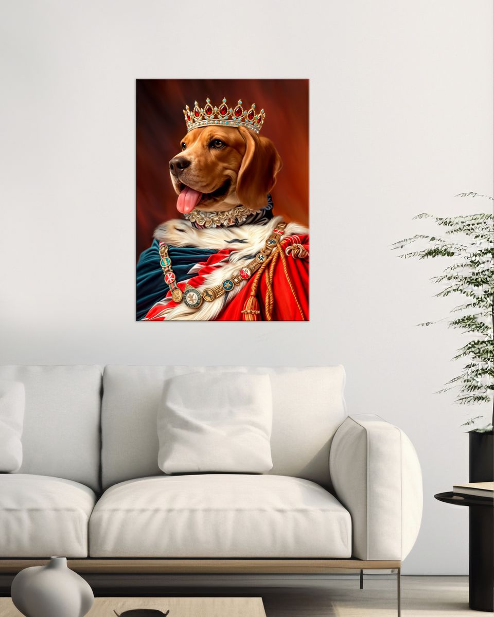 Custom Royal Pet Portrait | Personalized Gift