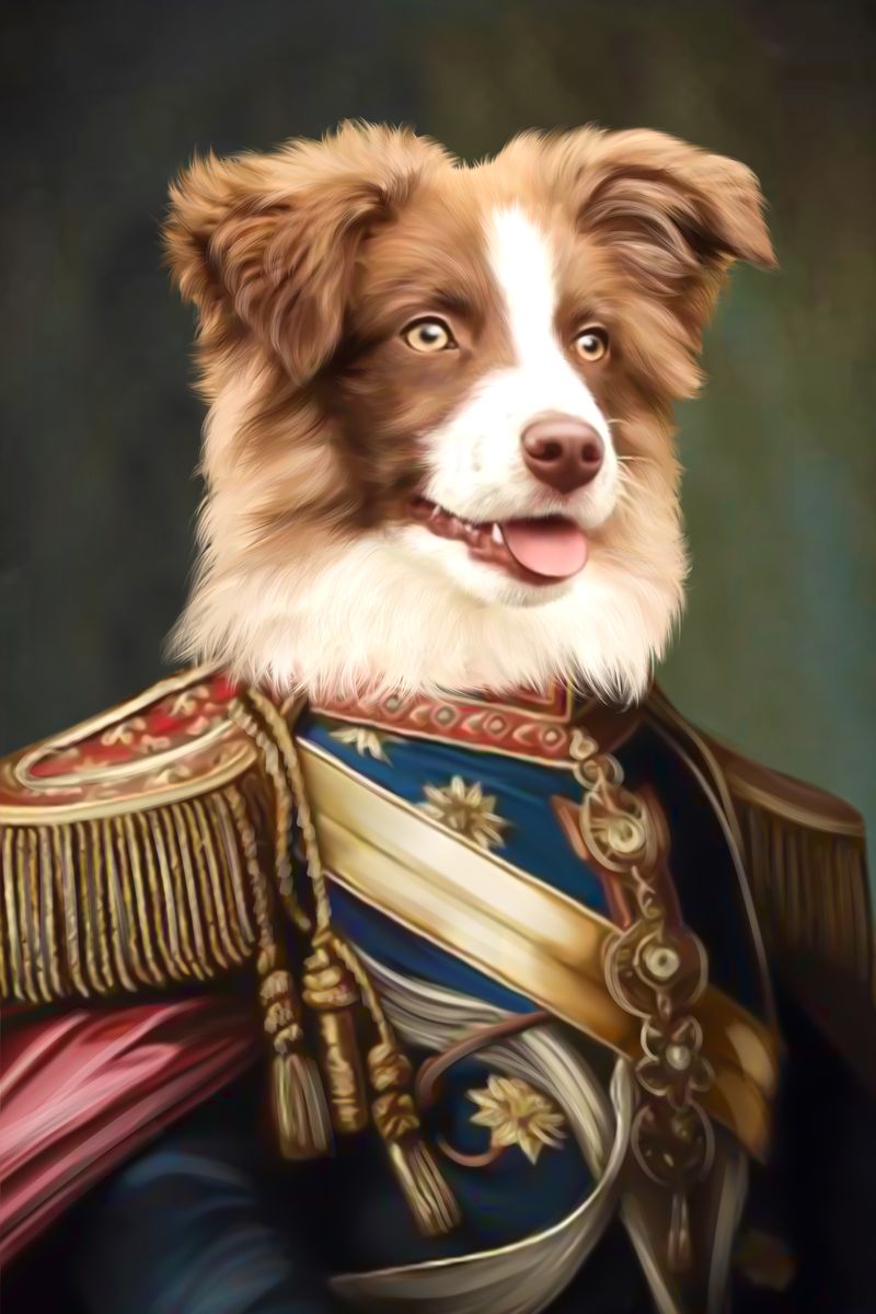 Custom Royal Pet Portrait | Personalized Gift