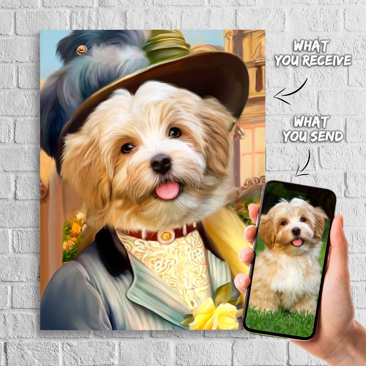 Custom Royal Pet Portrait | Personalized Gift