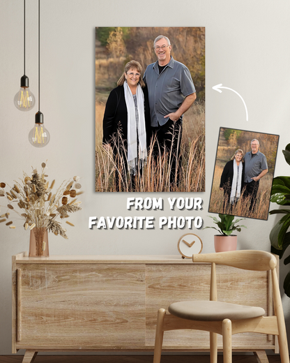 Parents custom portrait | Original Gift