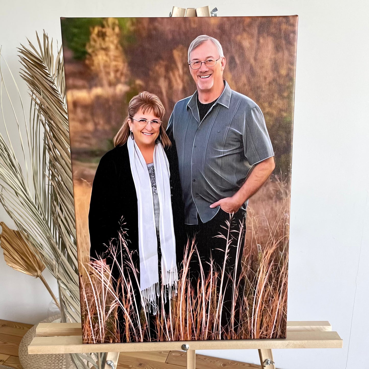 Portrait for parents | Original gift for any occasion