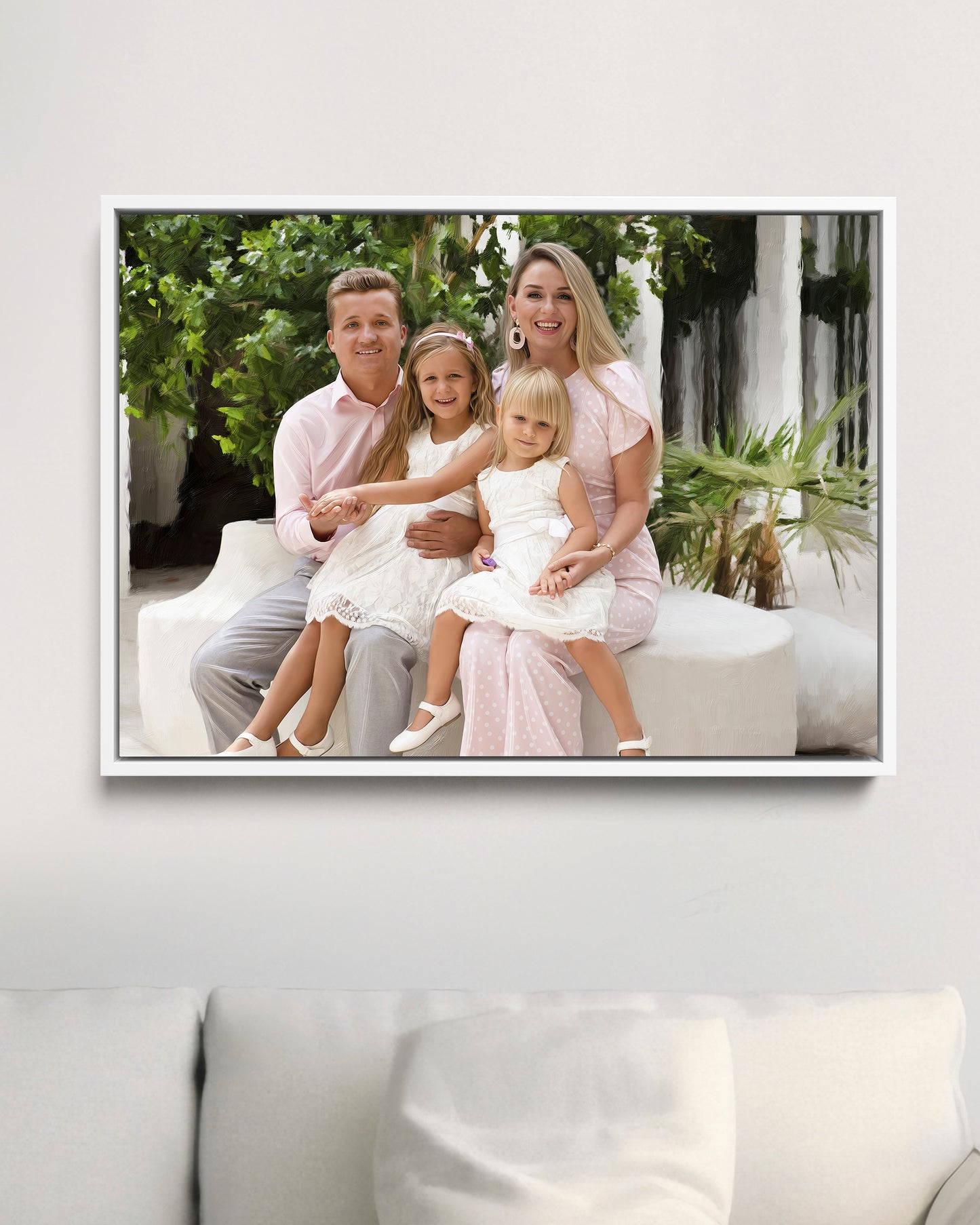 Custom canvas portrait | Original gift for any occasion