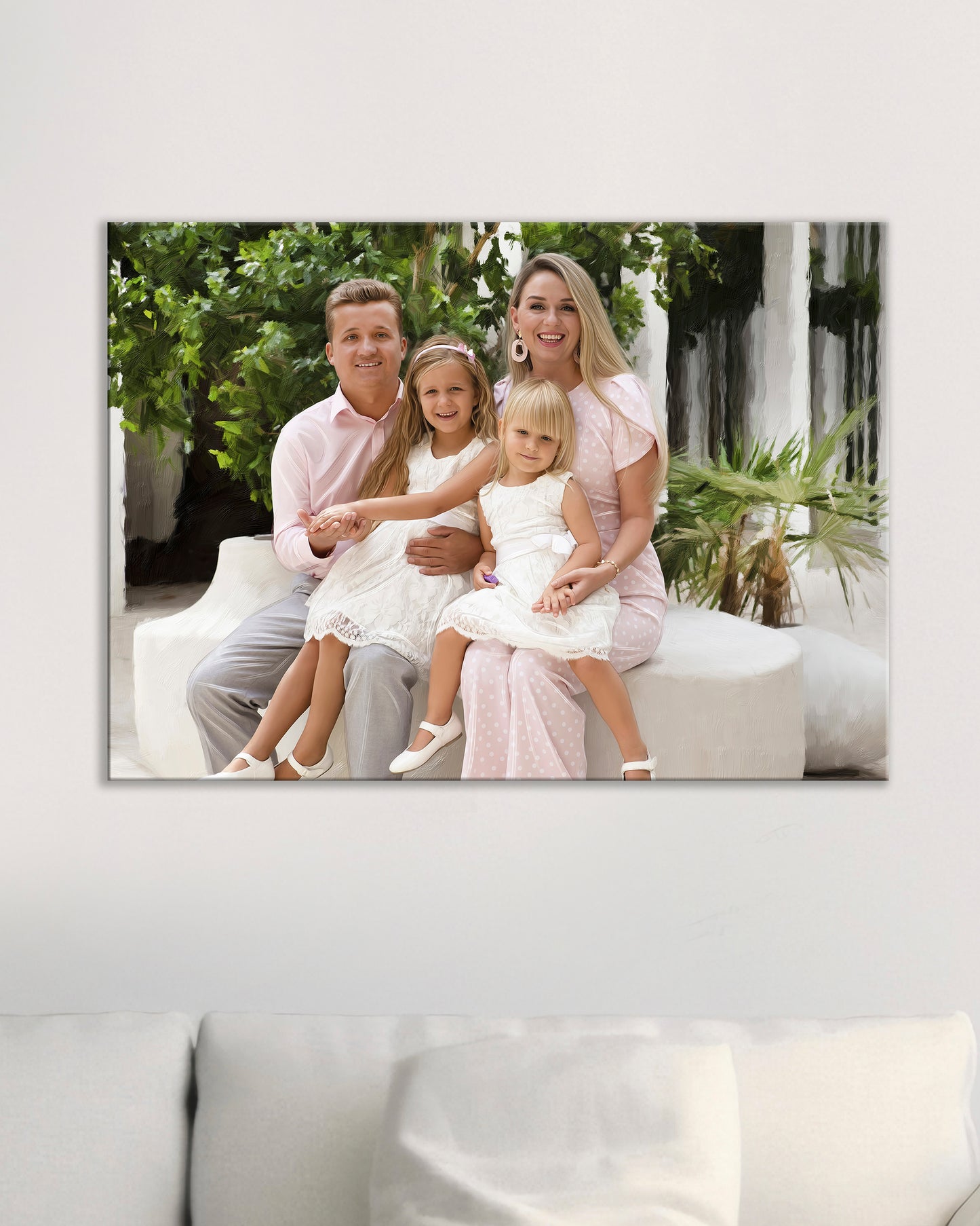 Custom canvas portrait | Original gift for any occasion