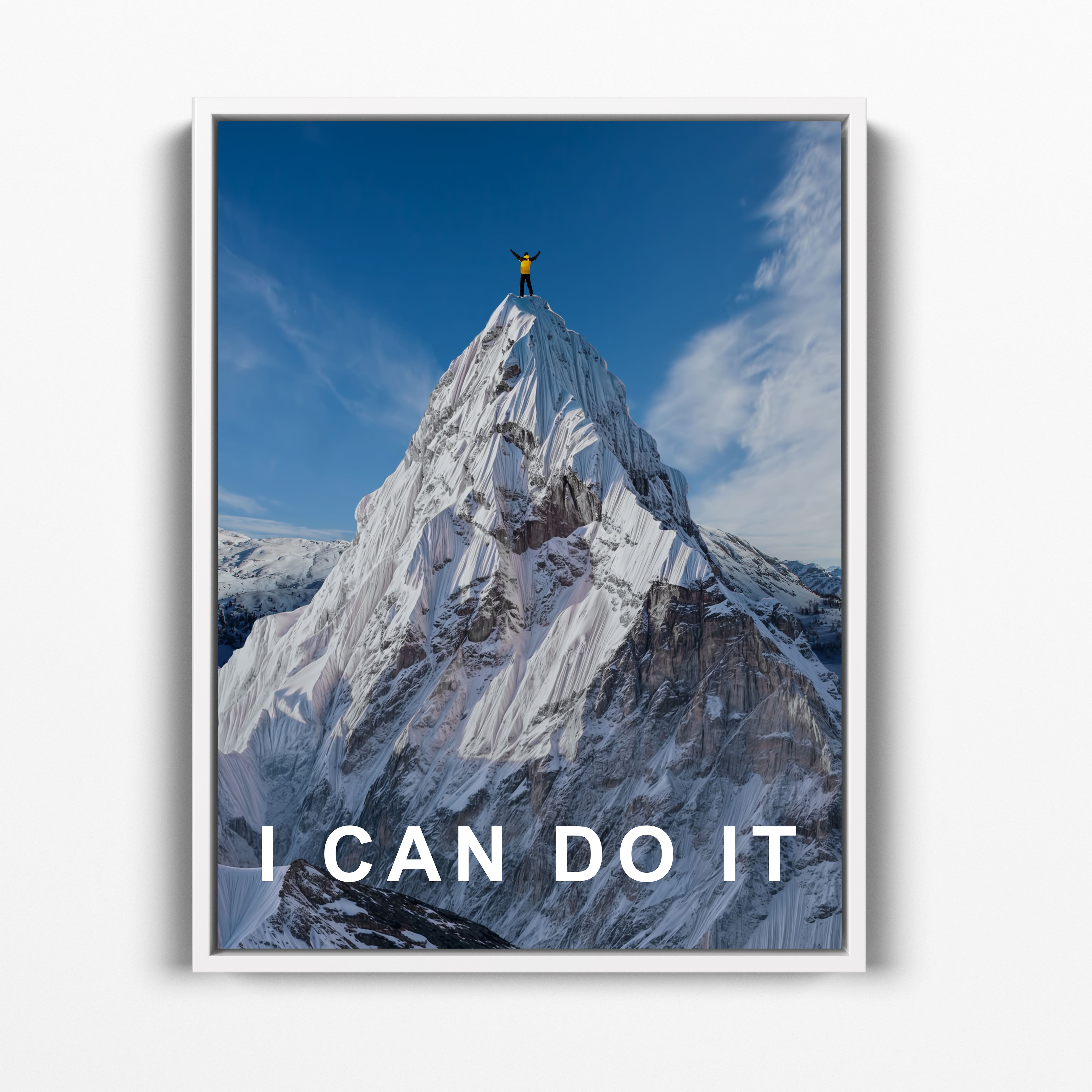 I can do it