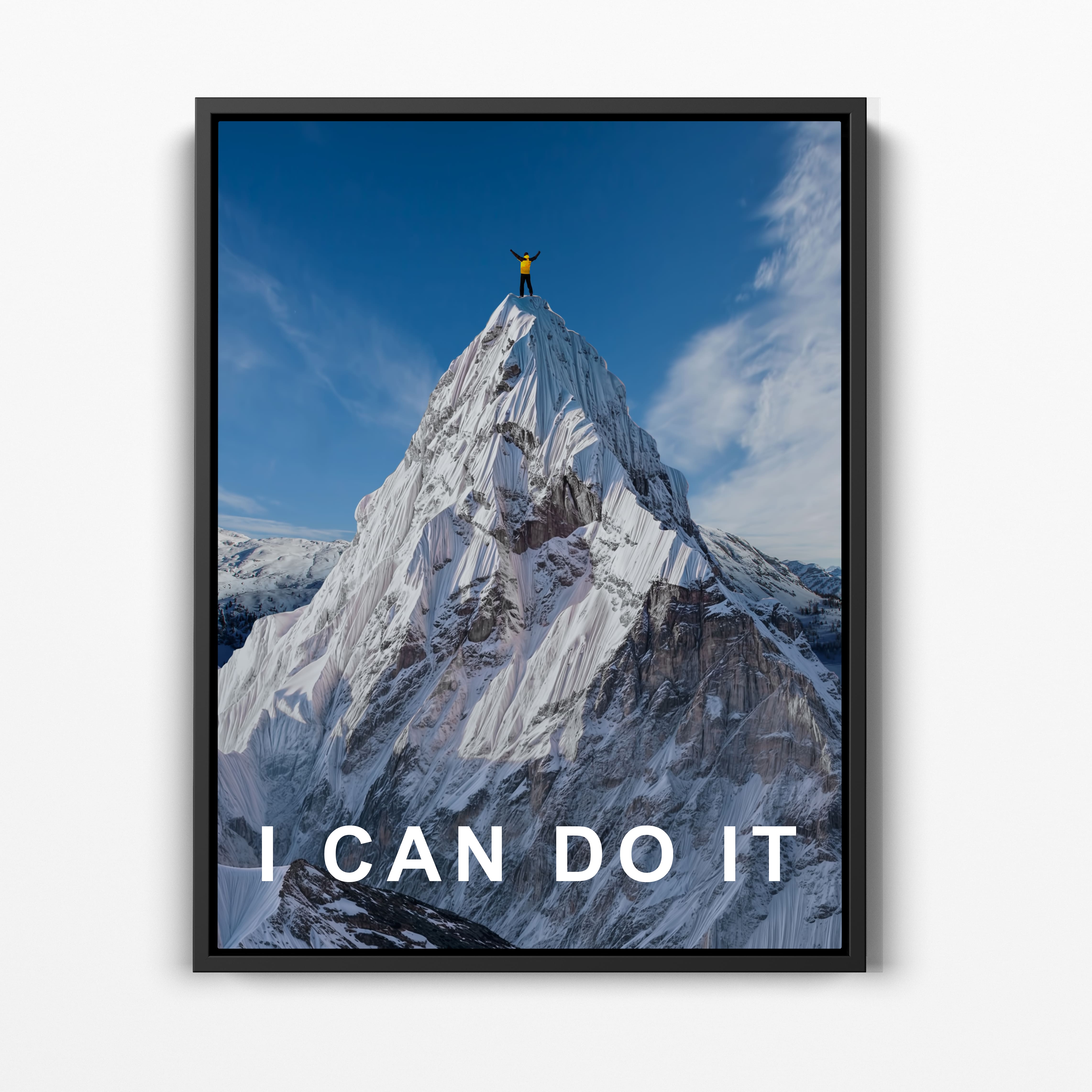 I can do it