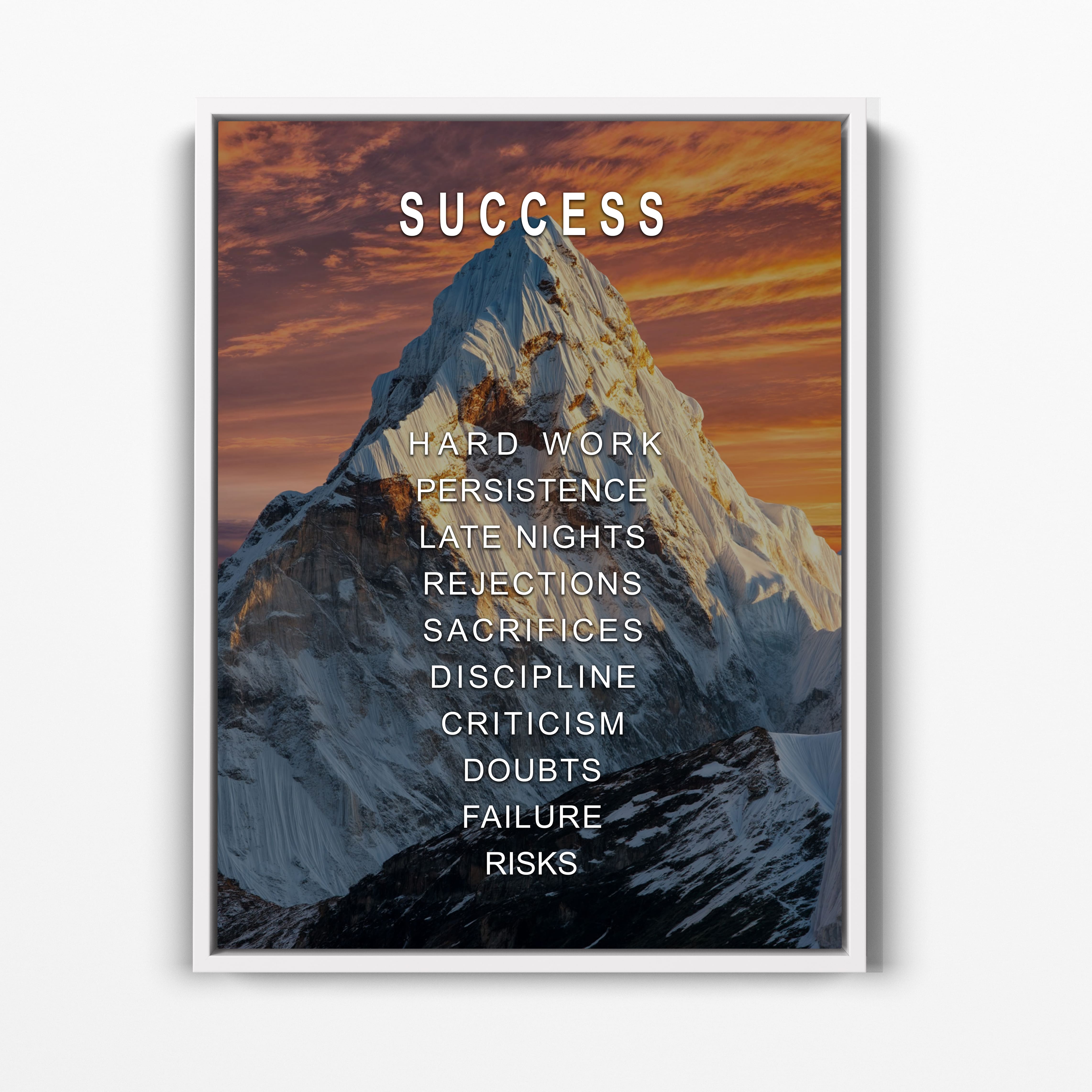 Mountain of success