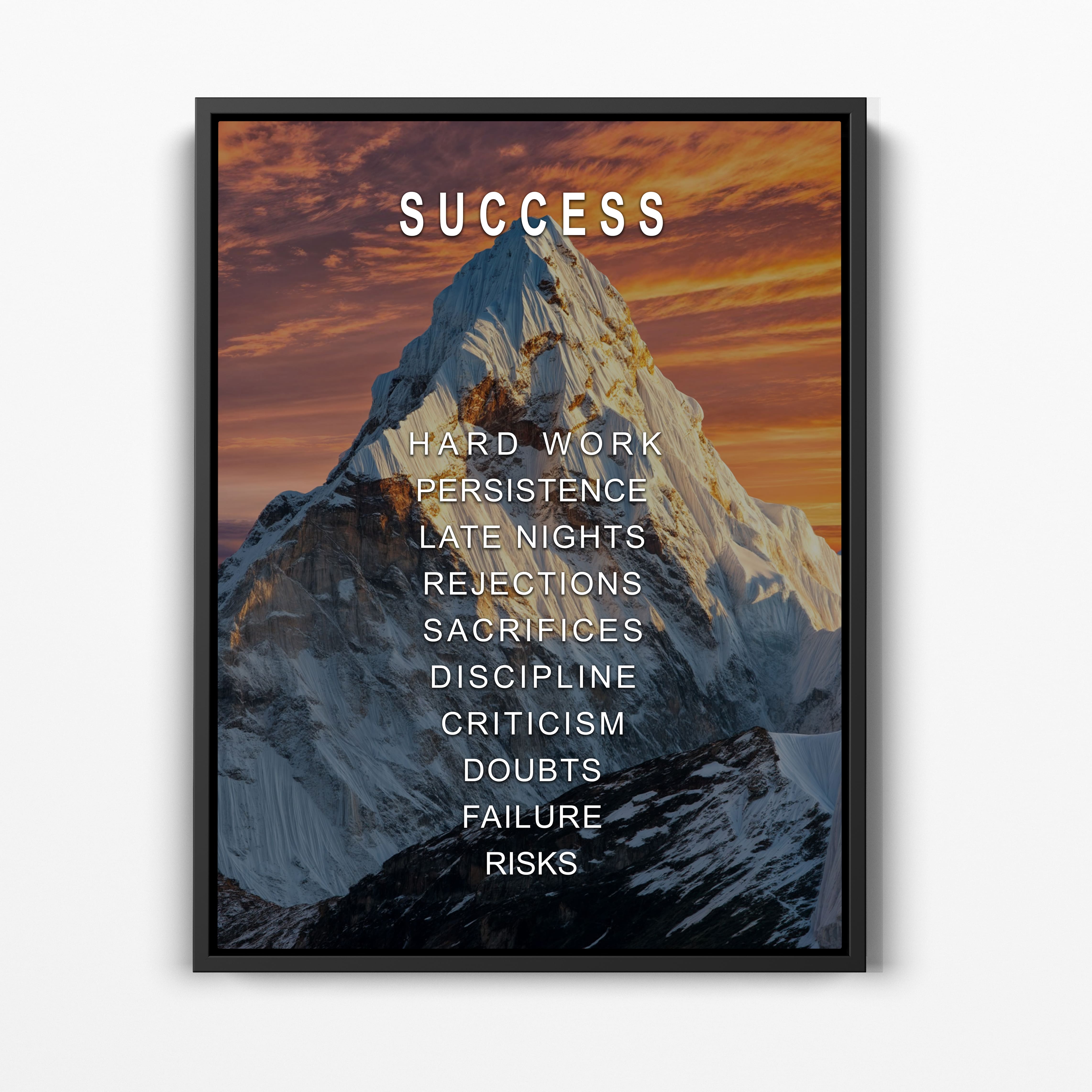 Mountain of success