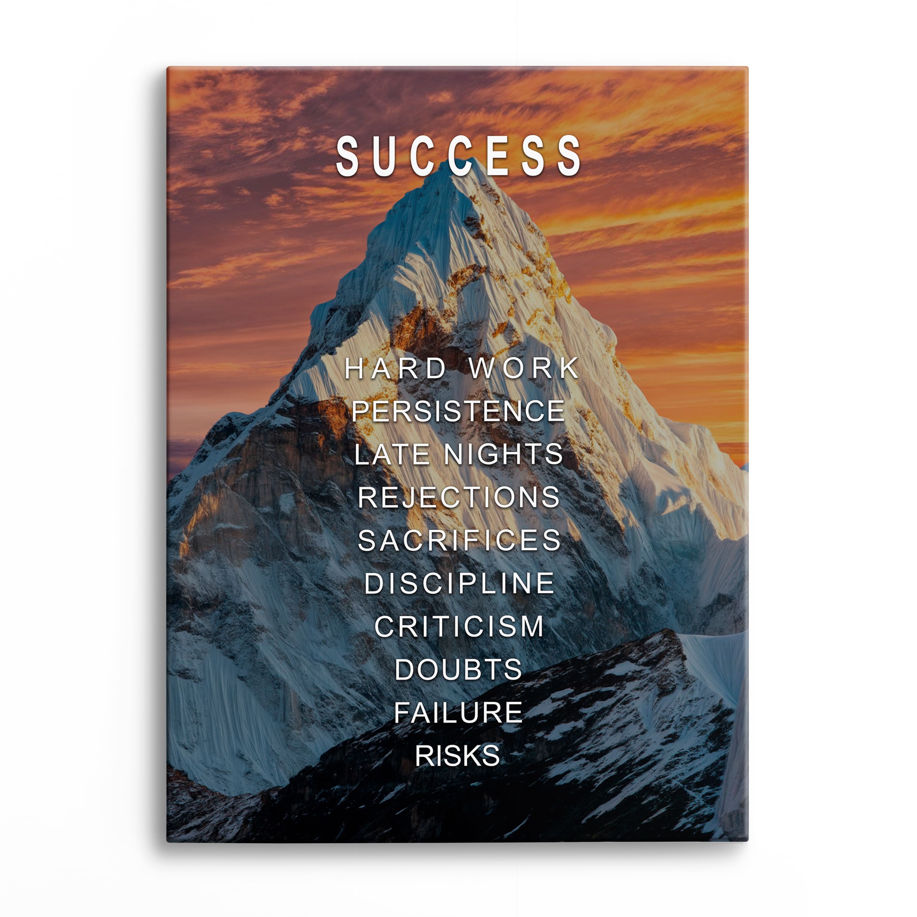 Mountain of success