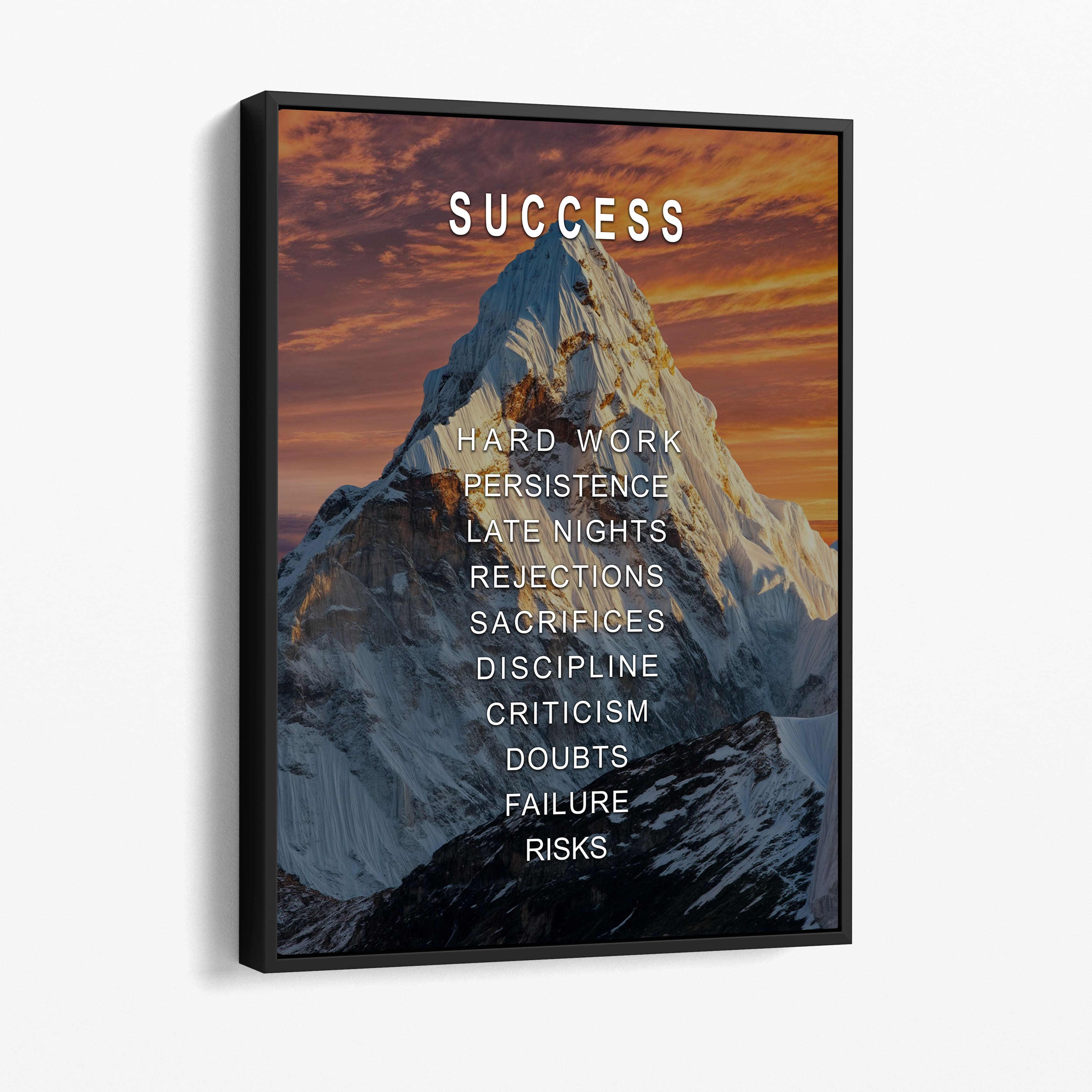 Mountain of success