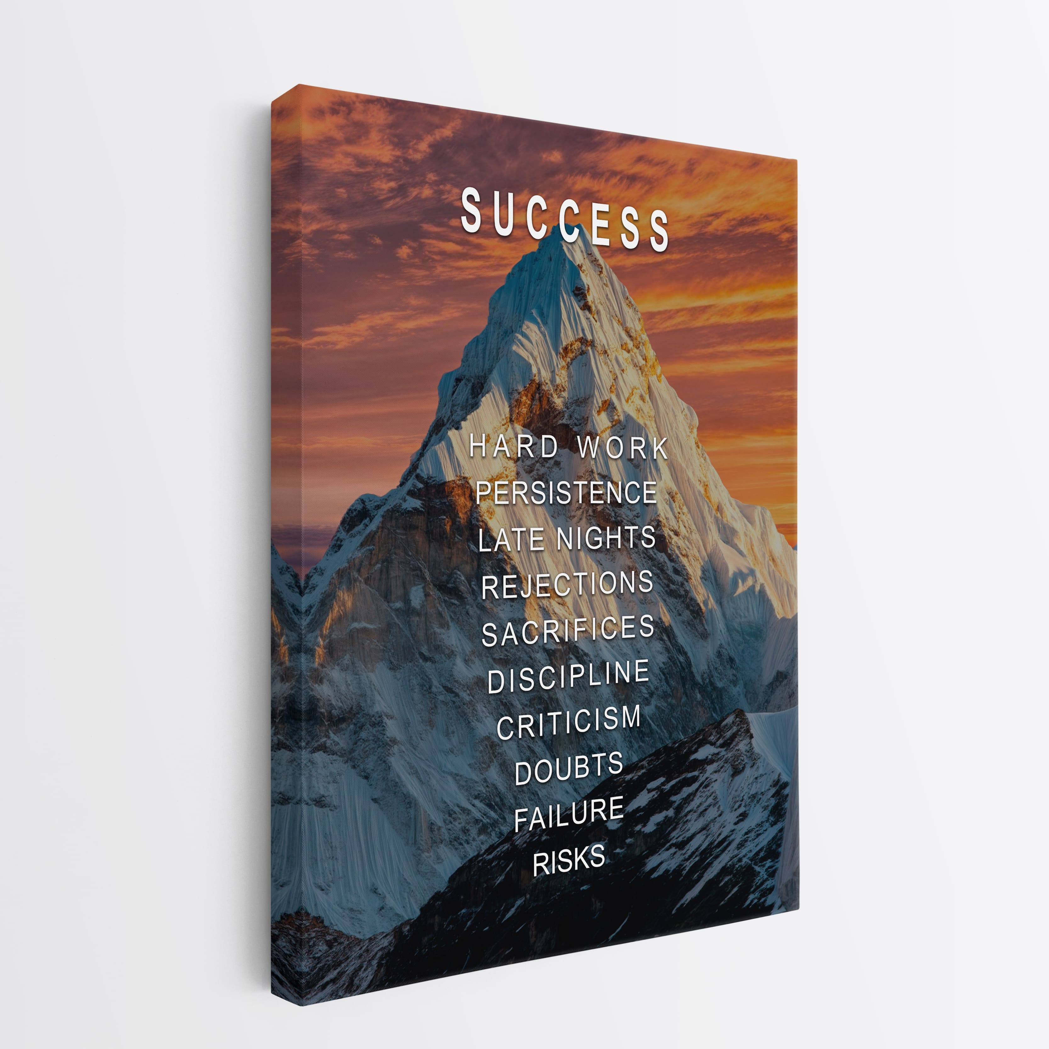 Mountain of success