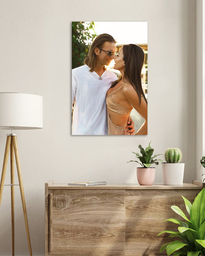 Custom couple portrait from photo | Personalized honeymoon Gift