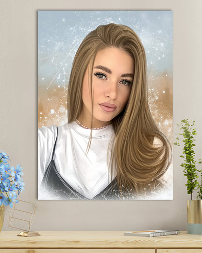 Custom portrait for Loved One | Original gift