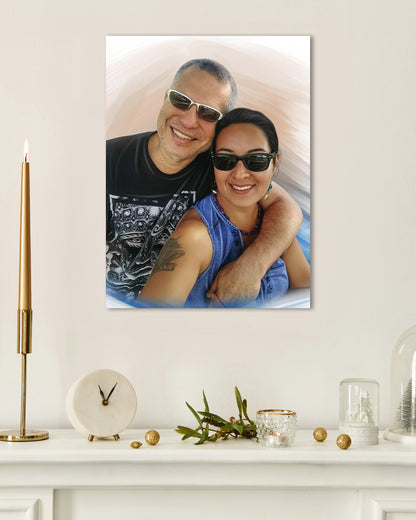 Parents portrait from photo | Custom present