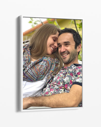 Custom canvas portrait | Original gift for any occasion