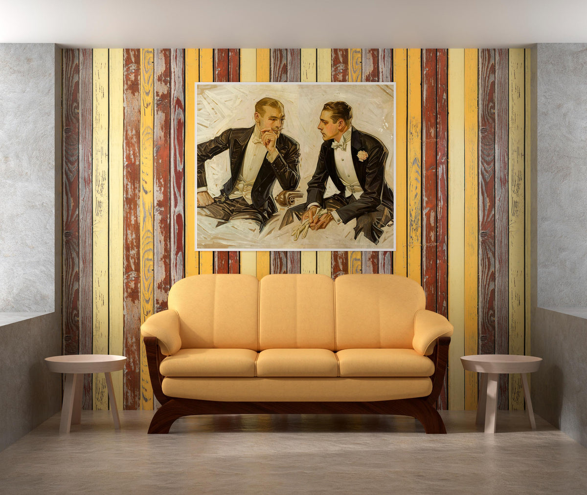 J. C. Leyendecker - The Donchester, the Cluett Dress Shirt. Print on canvas, Art deco art, Vintage decor, Leyendecker wa
