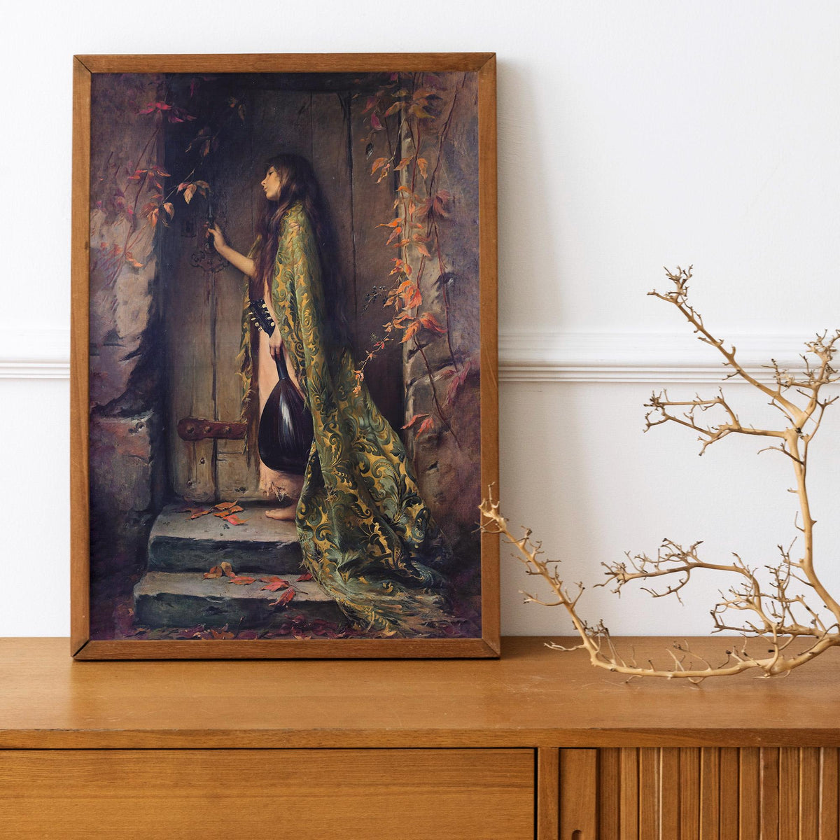 Albert-Joseph Penot - La Petite Cigale. Extravagant art print, Kitchen decor, Sensual poster, Famous art, Canvas paintin