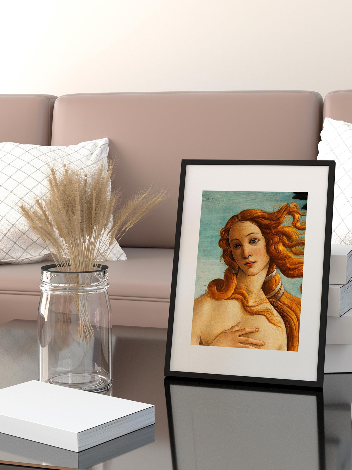 Sandro Botticelli - The Birth of Venus. Classic wall art, Venus portrait print, Famous art, Gallery wrapped, Botticelli 