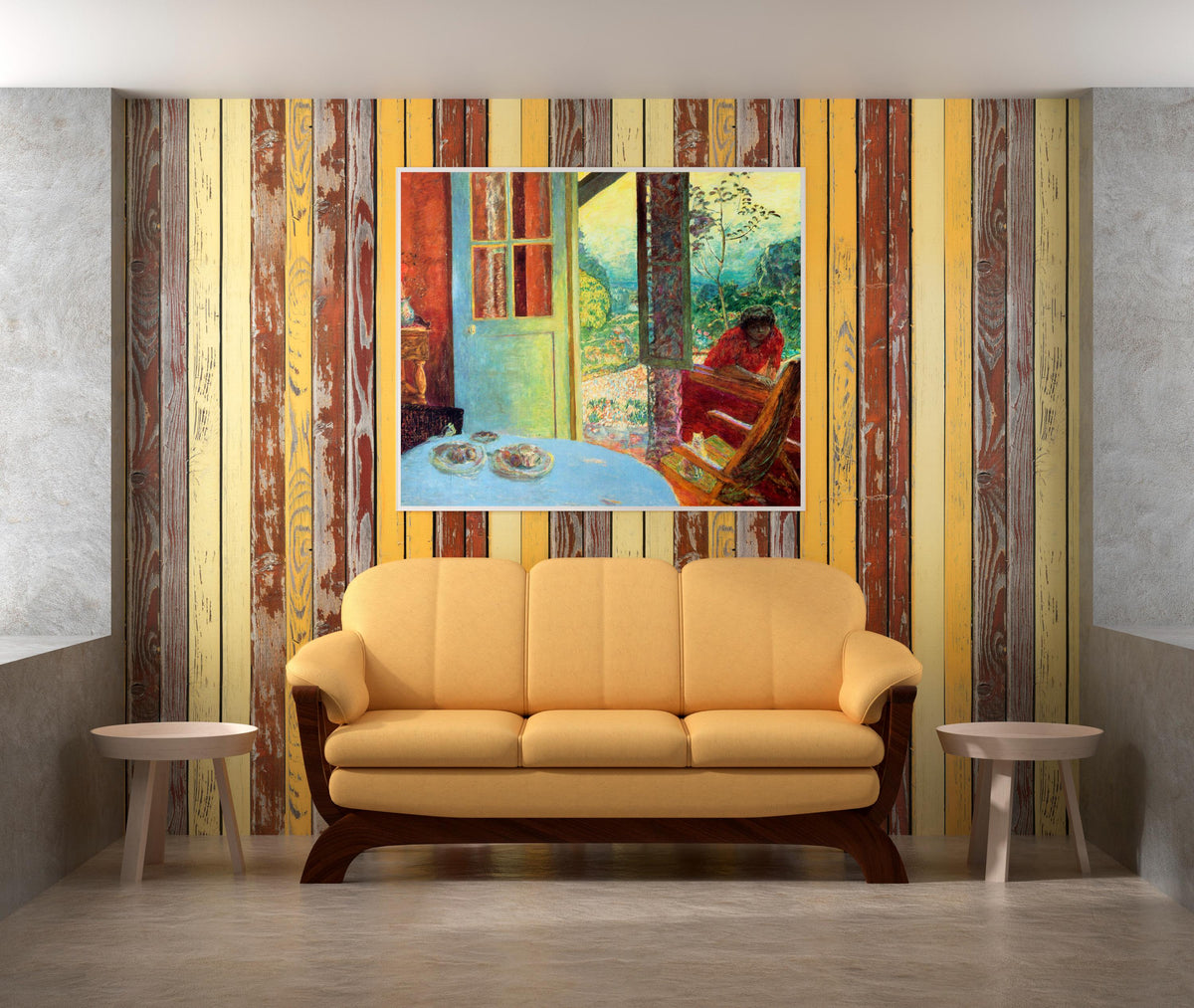 Pierre Bonnard - The dining room in the country. Kitchen wall art, Bonnard artwork print, Rustic art, Fine art poster, C