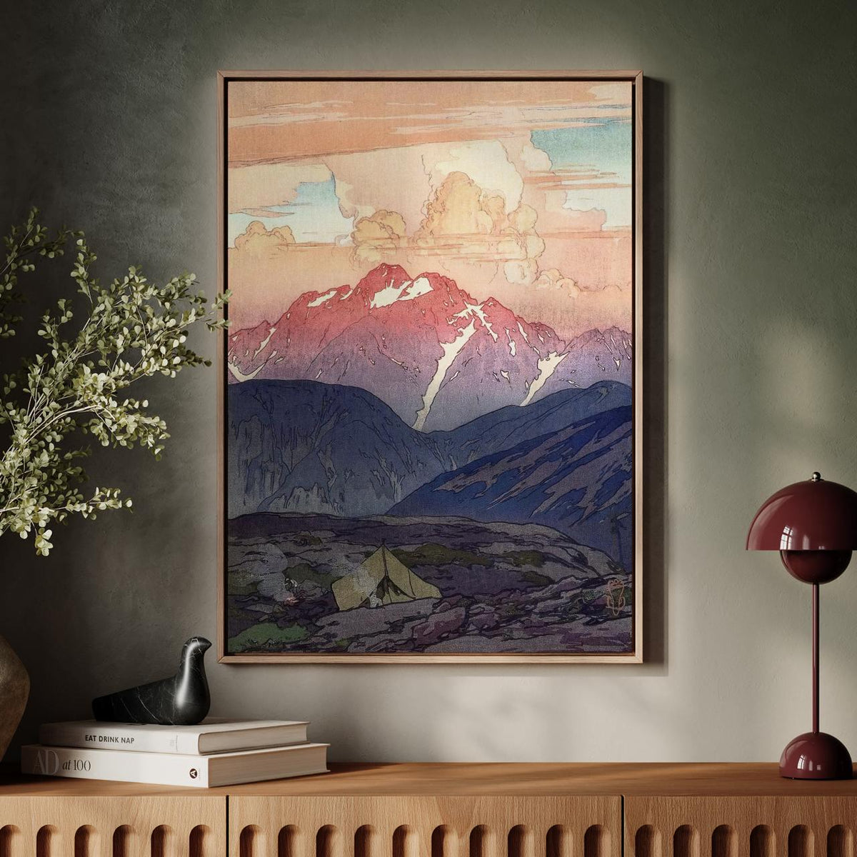 Hiroshi Yoshida - Morning on Mt. Tsurugi - Vintage Japanese Landscape Print Canvas & Poster