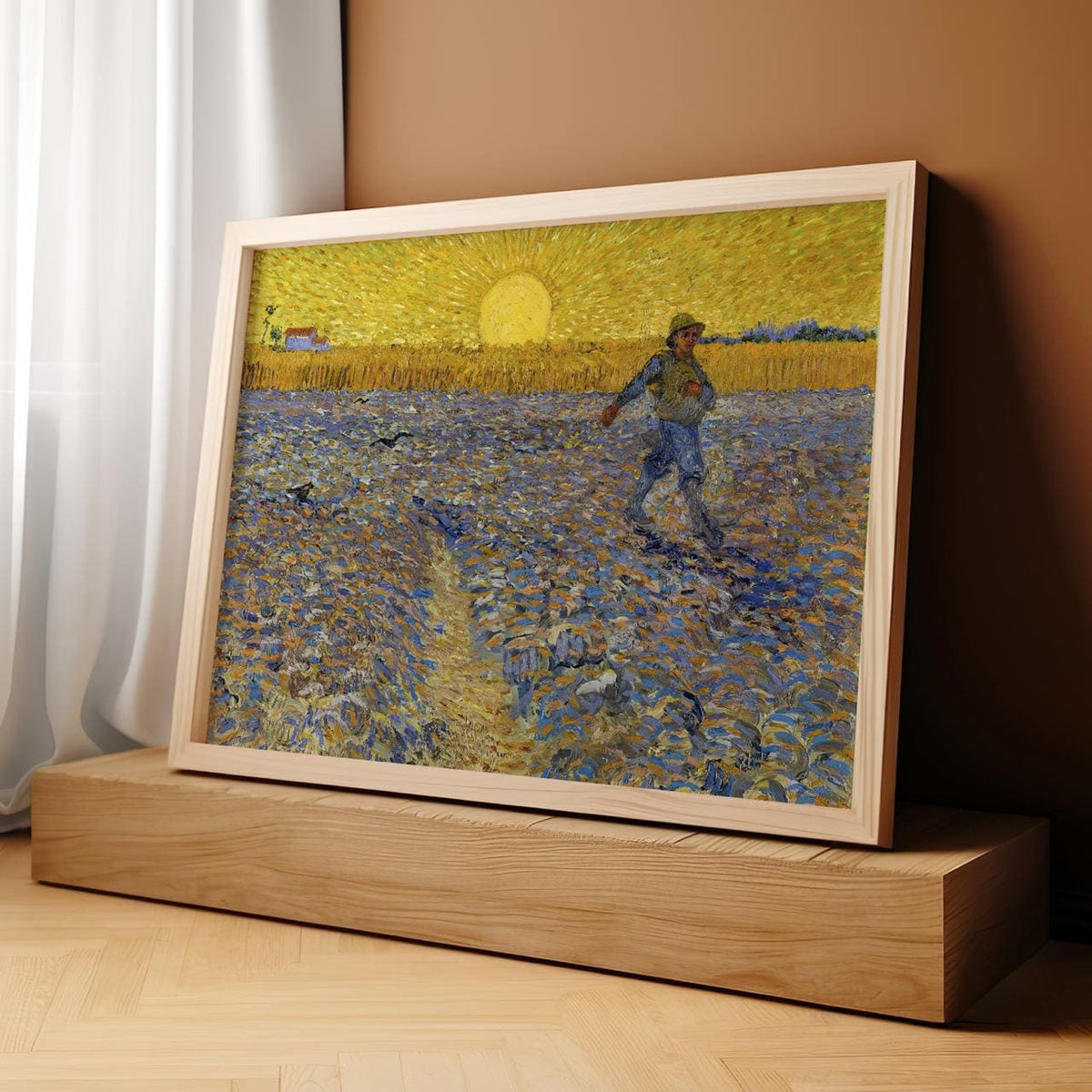 Vincent van Gogh – Sower – Fine Art Print, Canvas Wall Art, Framed Poster, Classic Home Decor