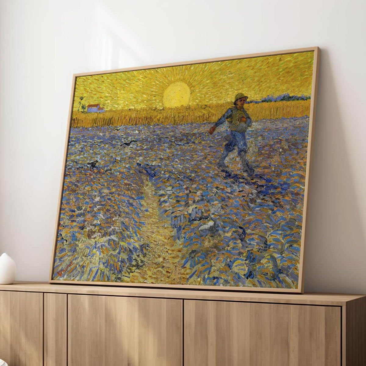 Vincent van Gogh – Sower – Fine Art Print, Canvas Wall Art, Framed Poster, Classic Home Decor