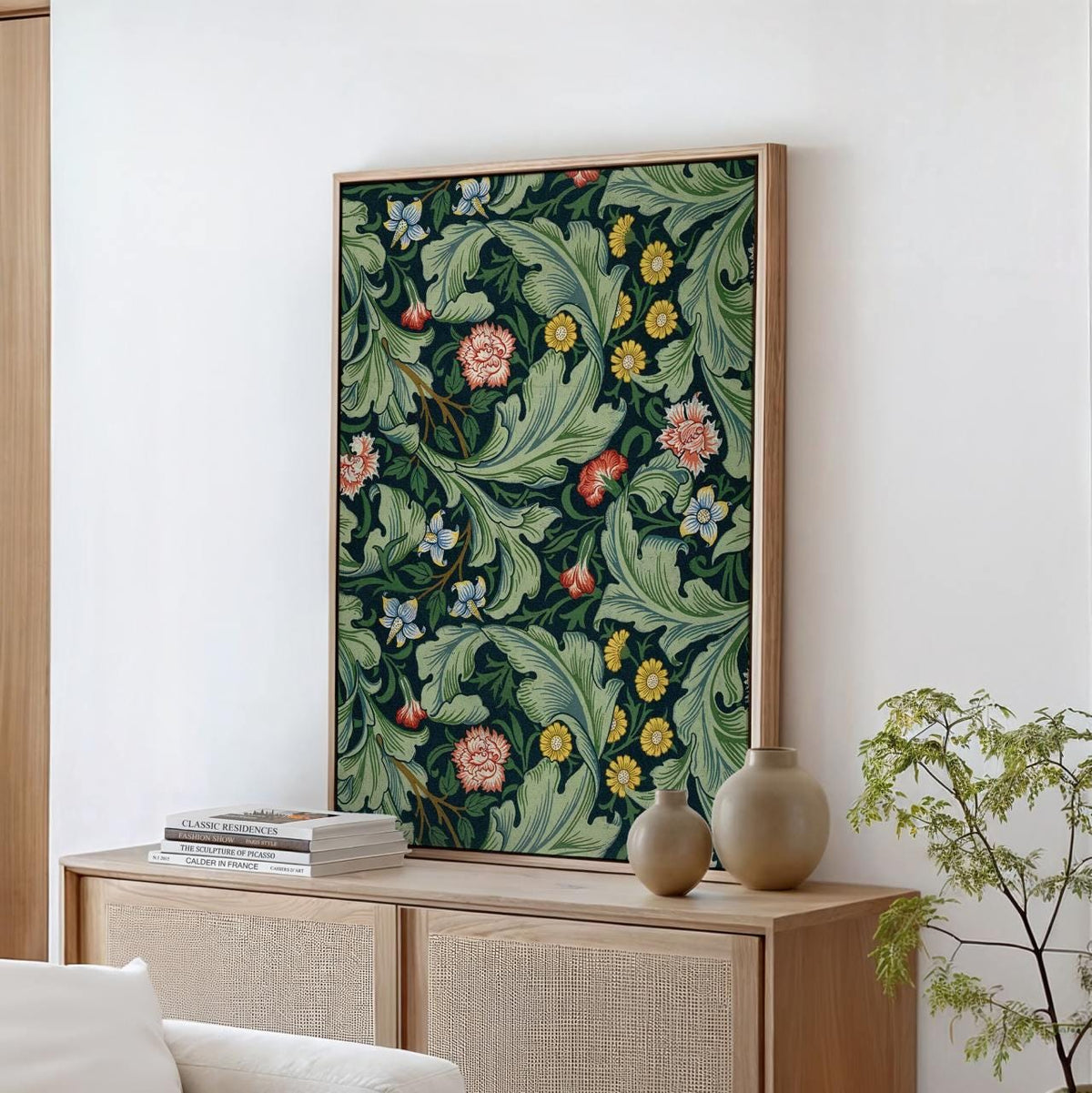 William Morris – Fine Art Print, Canvas Wall Art, Framed Poster, Vintage Pattern Decor
