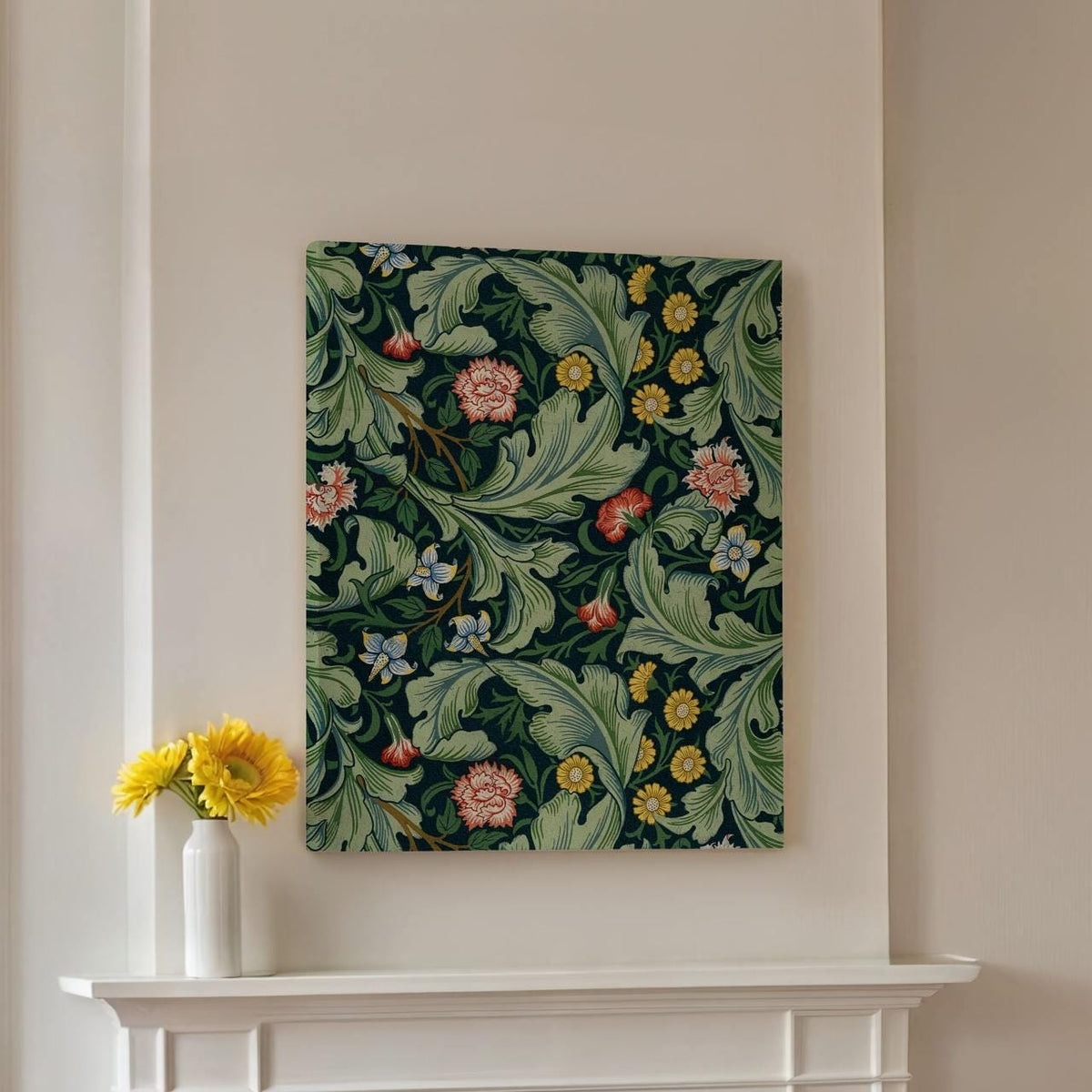 William Morris – Fine Art Print, Canvas Wall Art, Framed Poster, Vintage Pattern Decor