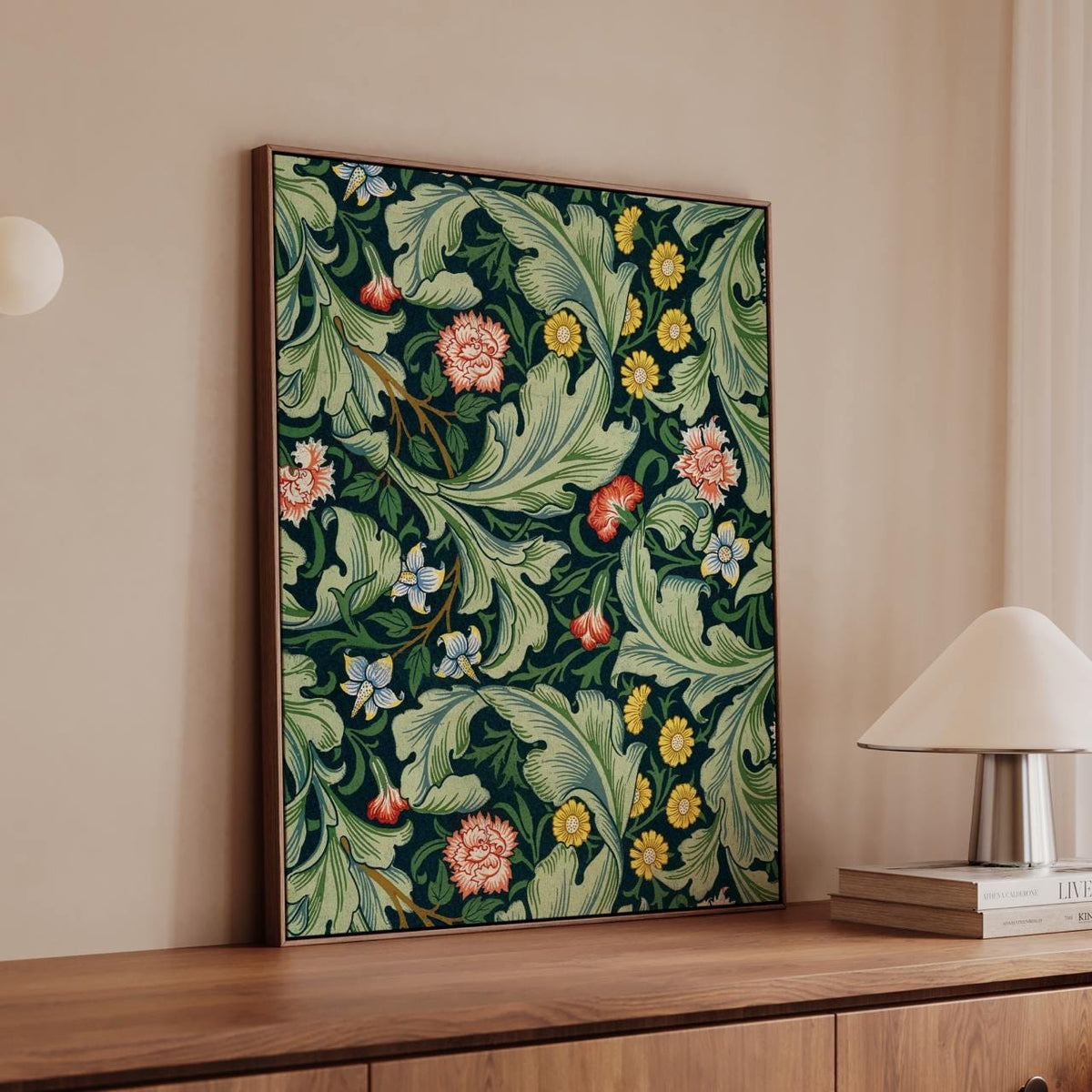 William Morris – Fine Art Print, Canvas Wall Art, Framed Poster, Vintage Pattern Decor