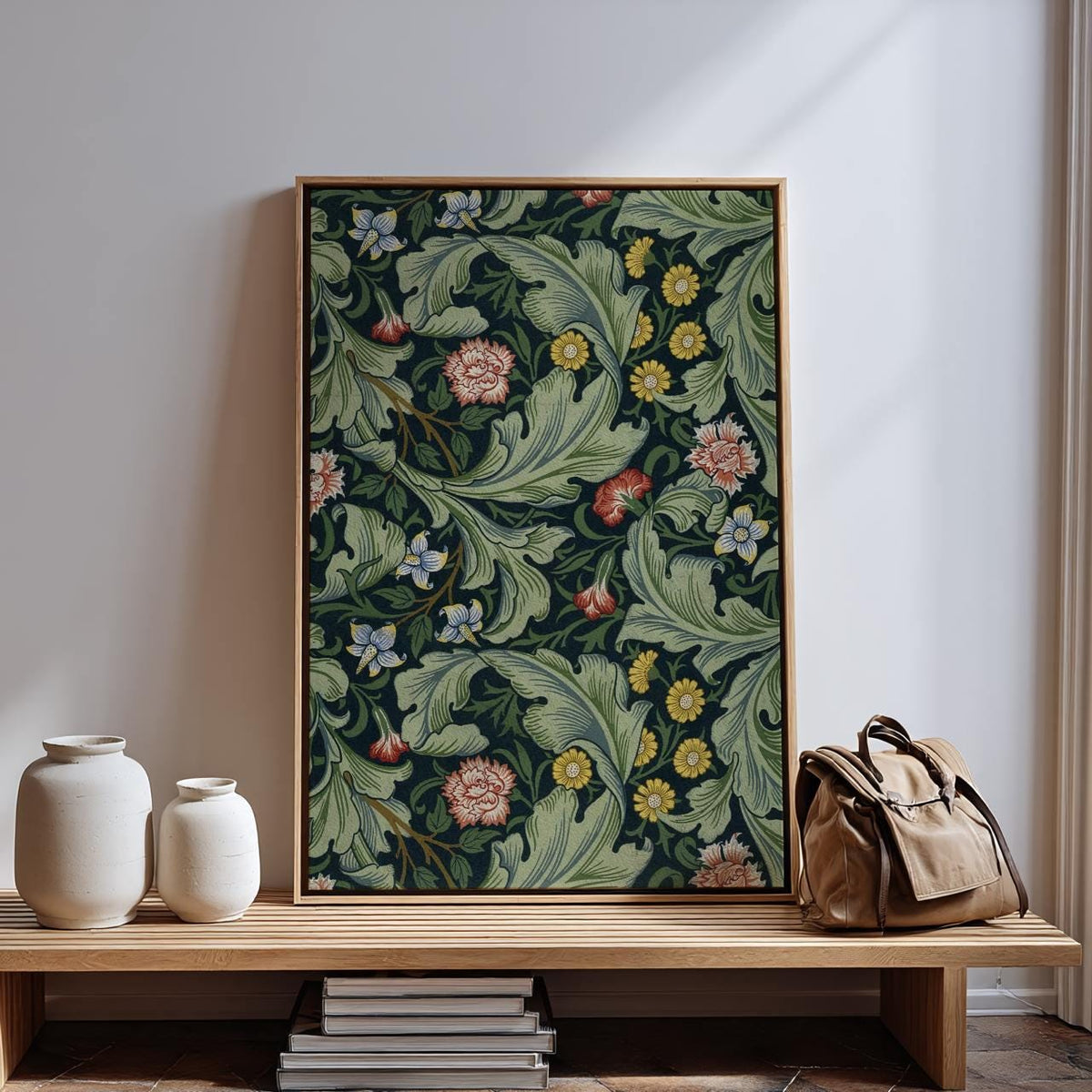 William Morris – Fine Art Print, Canvas Wall Art, Framed Poster, Vintage Pattern Decor