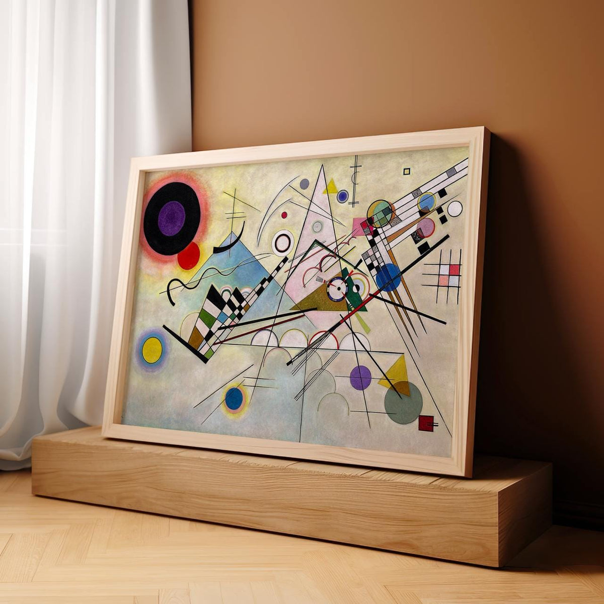 Wassily Kandinsky – Komposition VIII – Fine Art Print, Canvas Wall Art, Framed Poster, Abstract Home Decor
