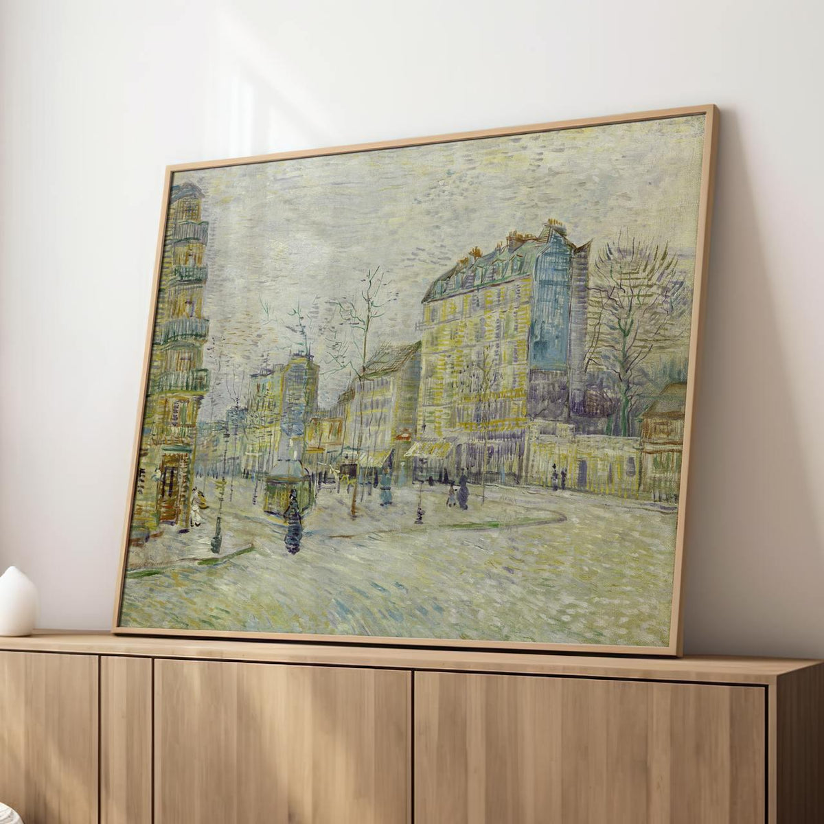 Vincent van Gogh, Boulevard de Clichy - Paris Street Scene Print, Impressionist Cityscape, Urban Decor, Modern Canvas Wa