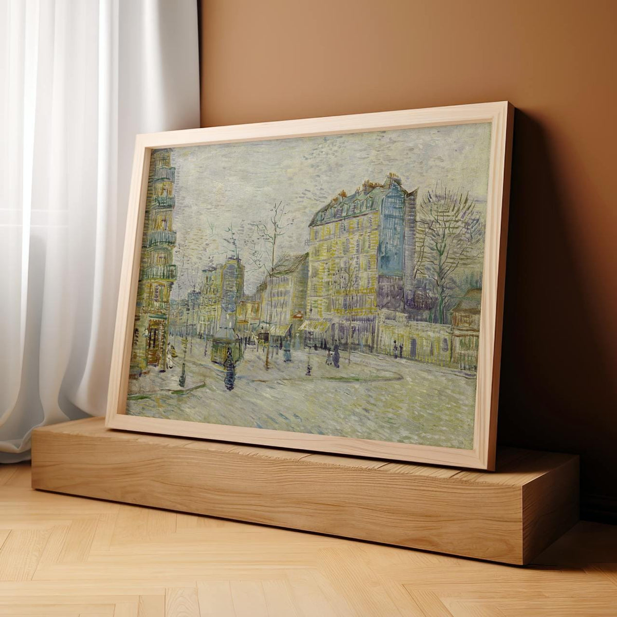 Vincent van Gogh, Boulevard de Clichy - Paris Street Scene Print, Impressionist Cityscape, Urban Decor, Modern Canvas Wa