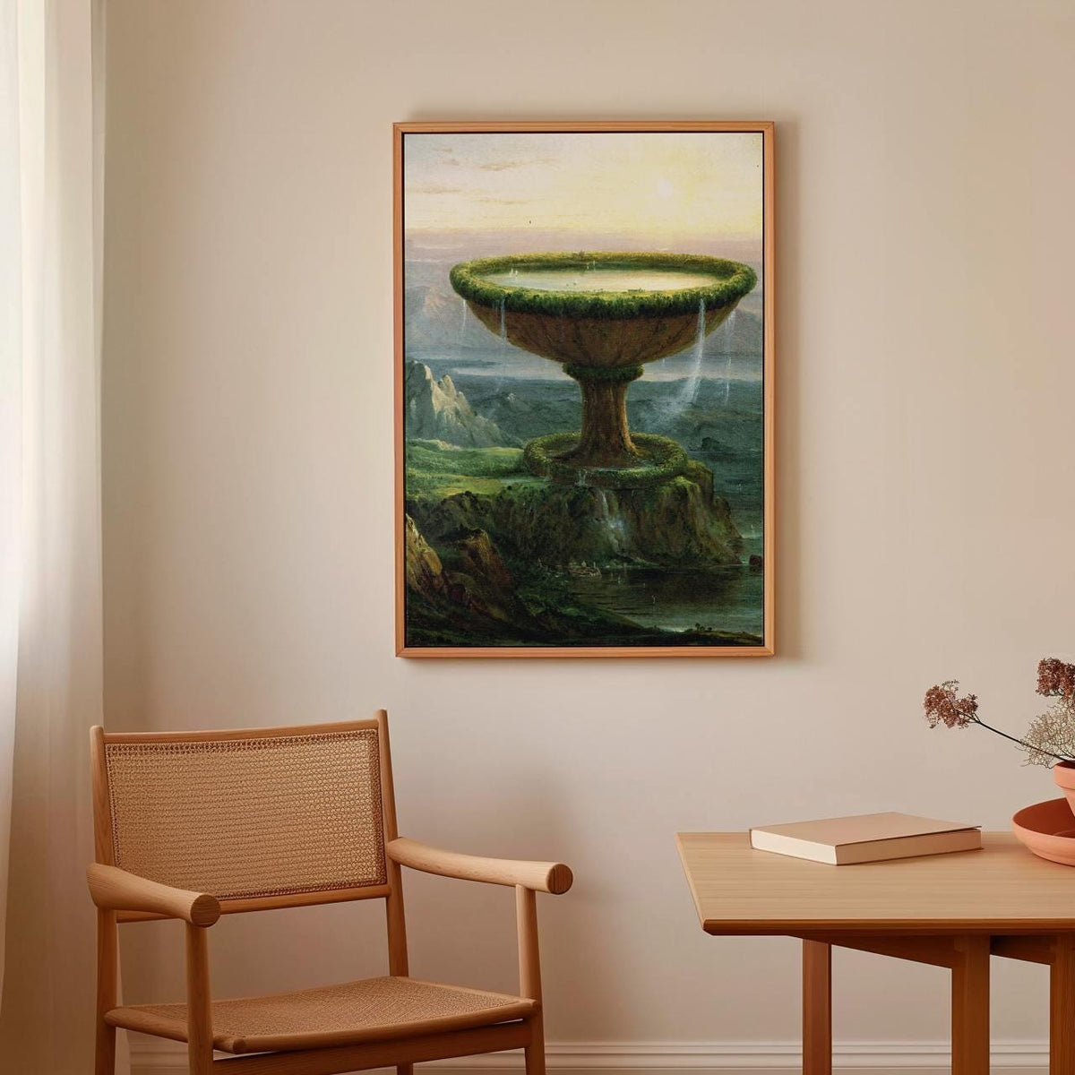 Thomas Cole, Der Pokal des Riesen 1833 - Oversized Canvas Wall Art Print, Office Decor, Gallery Wall Art