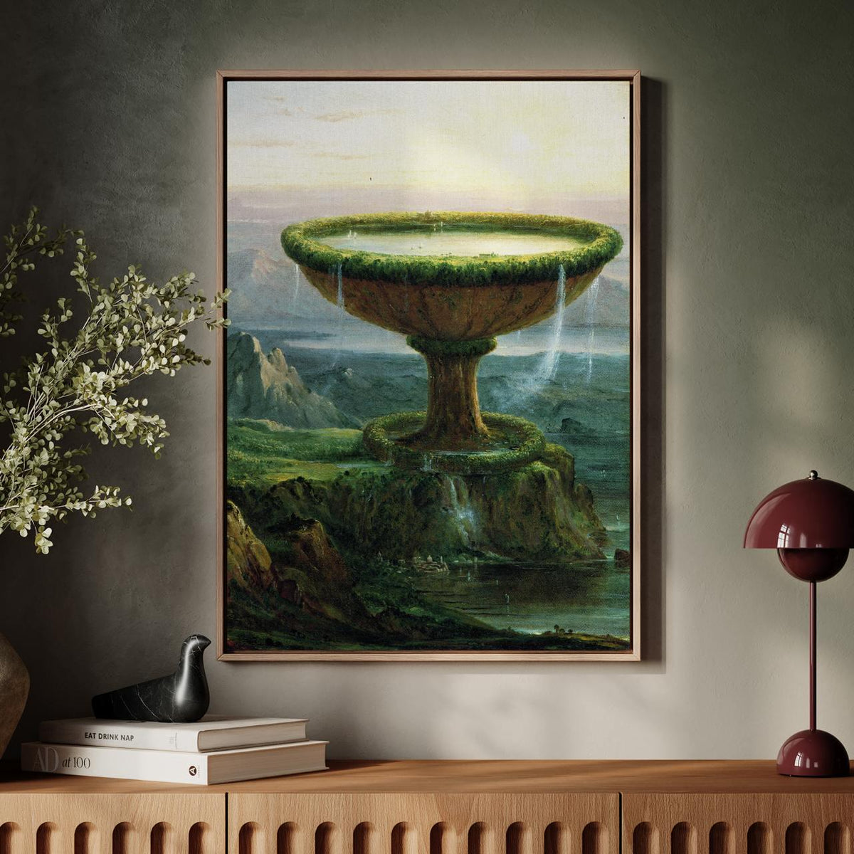 Thomas Cole, Der Pokal des Riesen 1833 - Oversized Canvas Wall Art Print, Office Decor, Gallery Wall Art