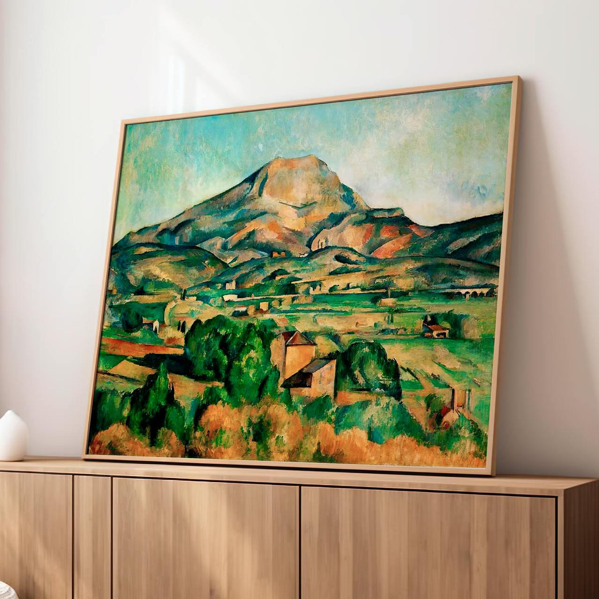 Paul Cezanne, Montagne Sainte-Victoire 1890s - Gallery Canvas Wall Art Print, Office Decor, Large Framed Art